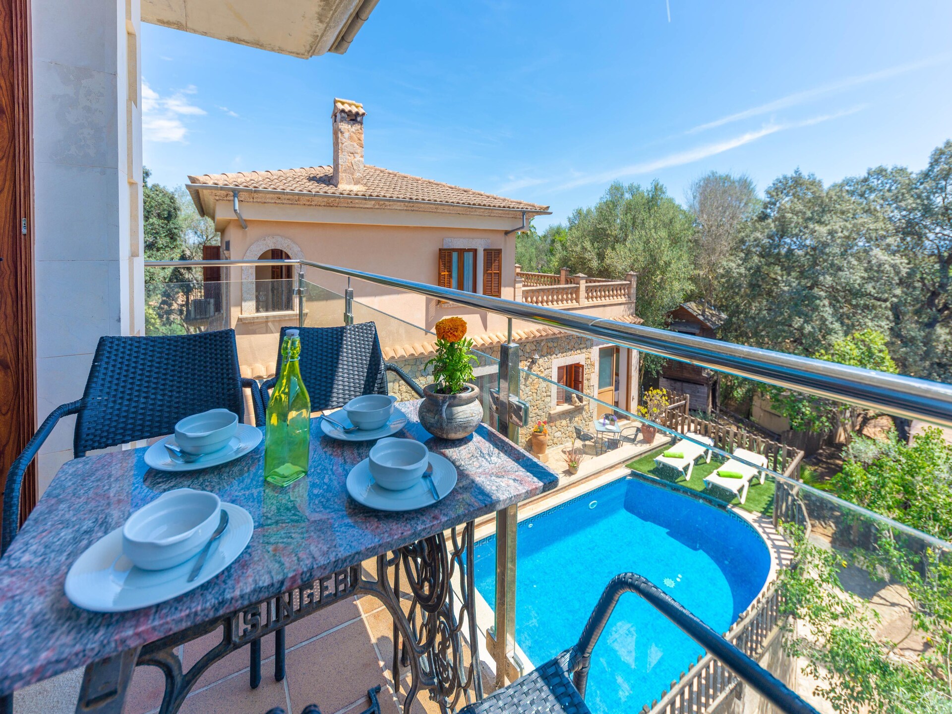Ruime 5-slaapkamer villa met privézwembad aan golfbaan in Maria de la Salut - foto 40