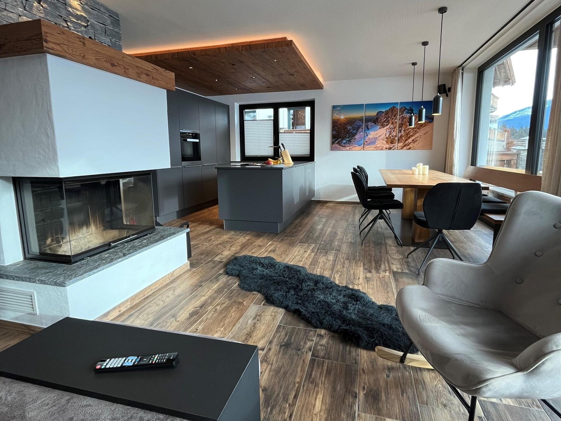 Luxe chalet direct aan de piste met privésauna in Neukirchen - foto 11