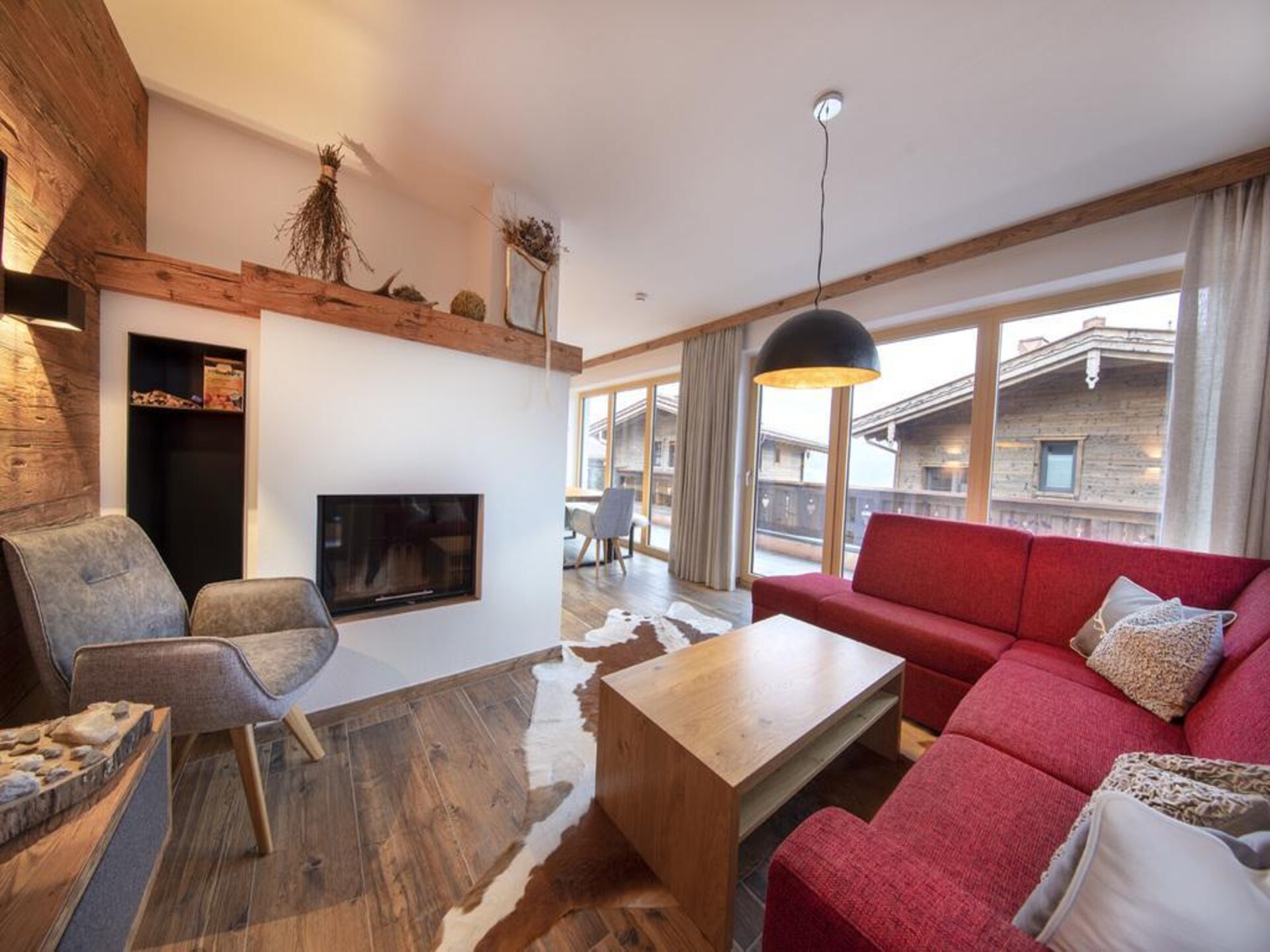 Luxe chalet aan de piste met privésauna in Neukirchen - foto 8
