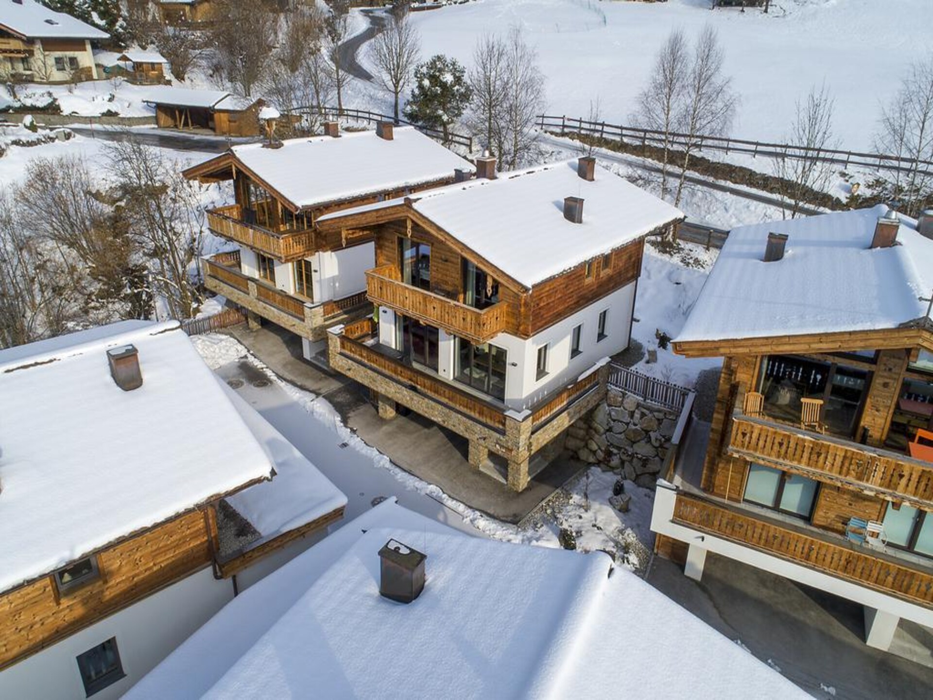 Luxe chalet aan de piste met privésauna in Neukirchen - foto 5