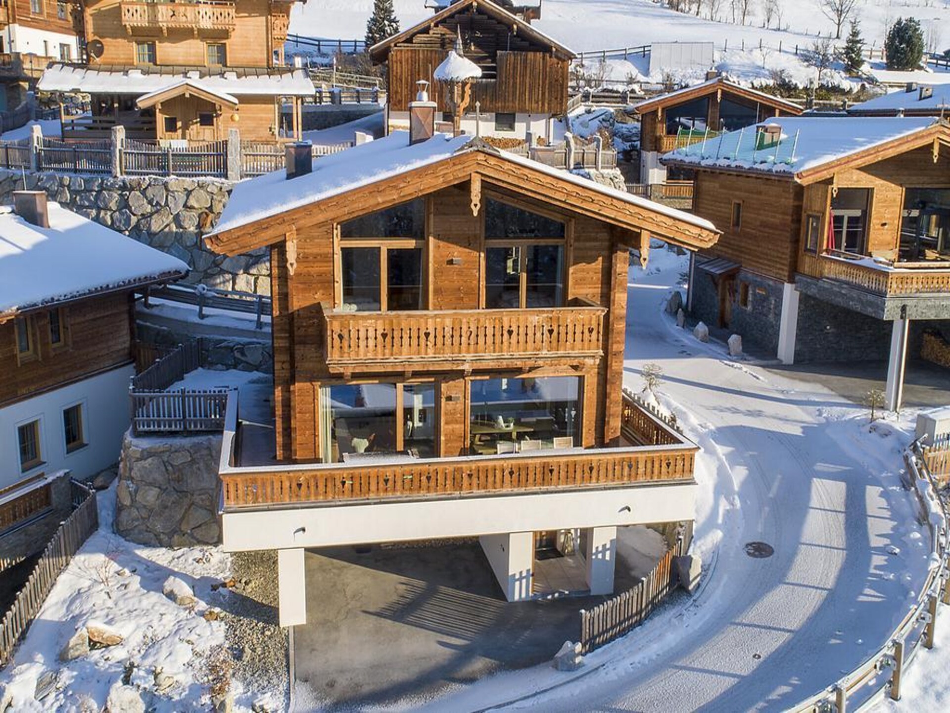 Luxe chalet direct aan de piste in Neukirchen am Großvenediger - foto 48
