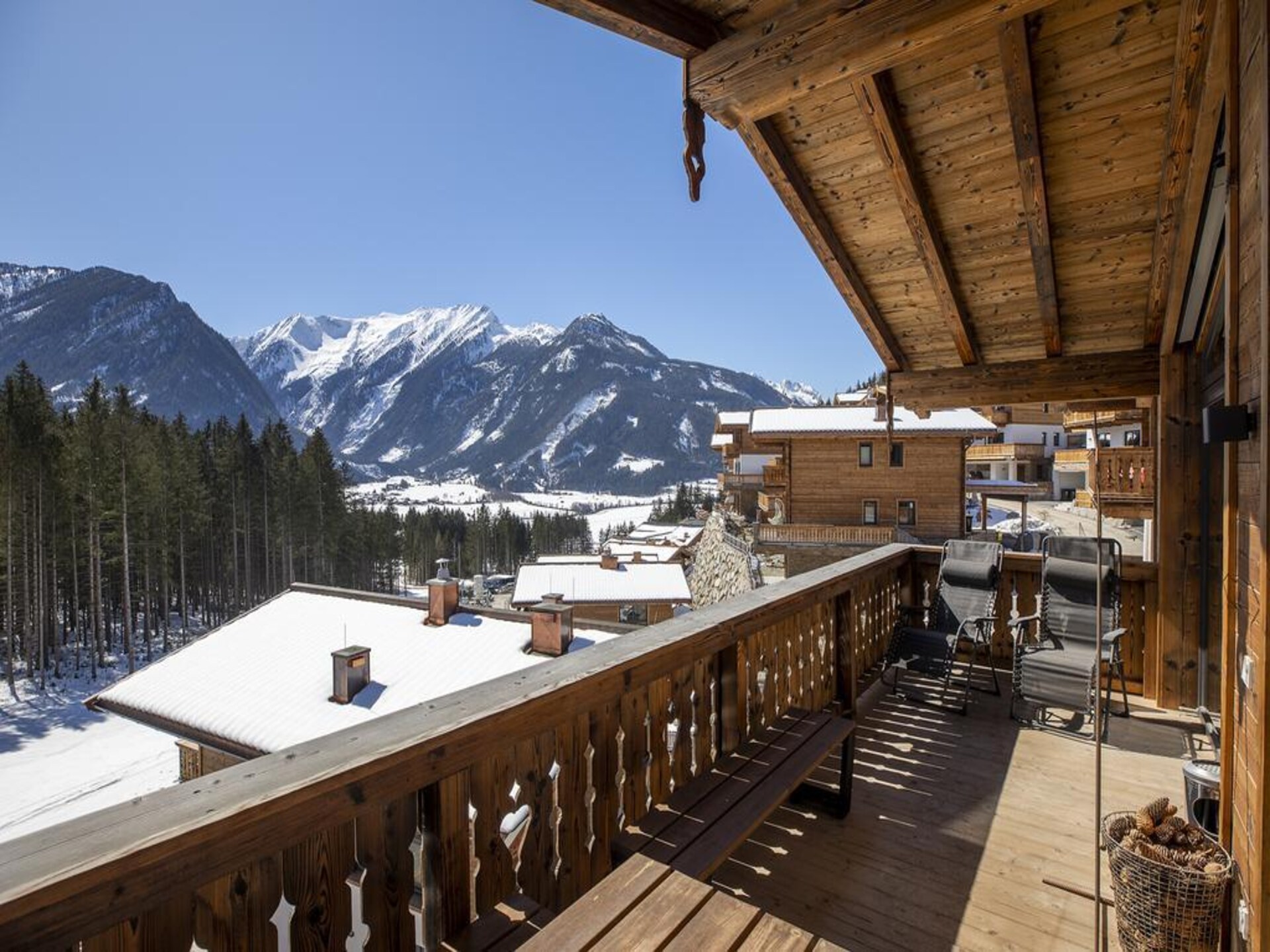 Chalet Blessachkopf: 10-persoons chalet direct aan de skipiste in Neukirchen - foto 37