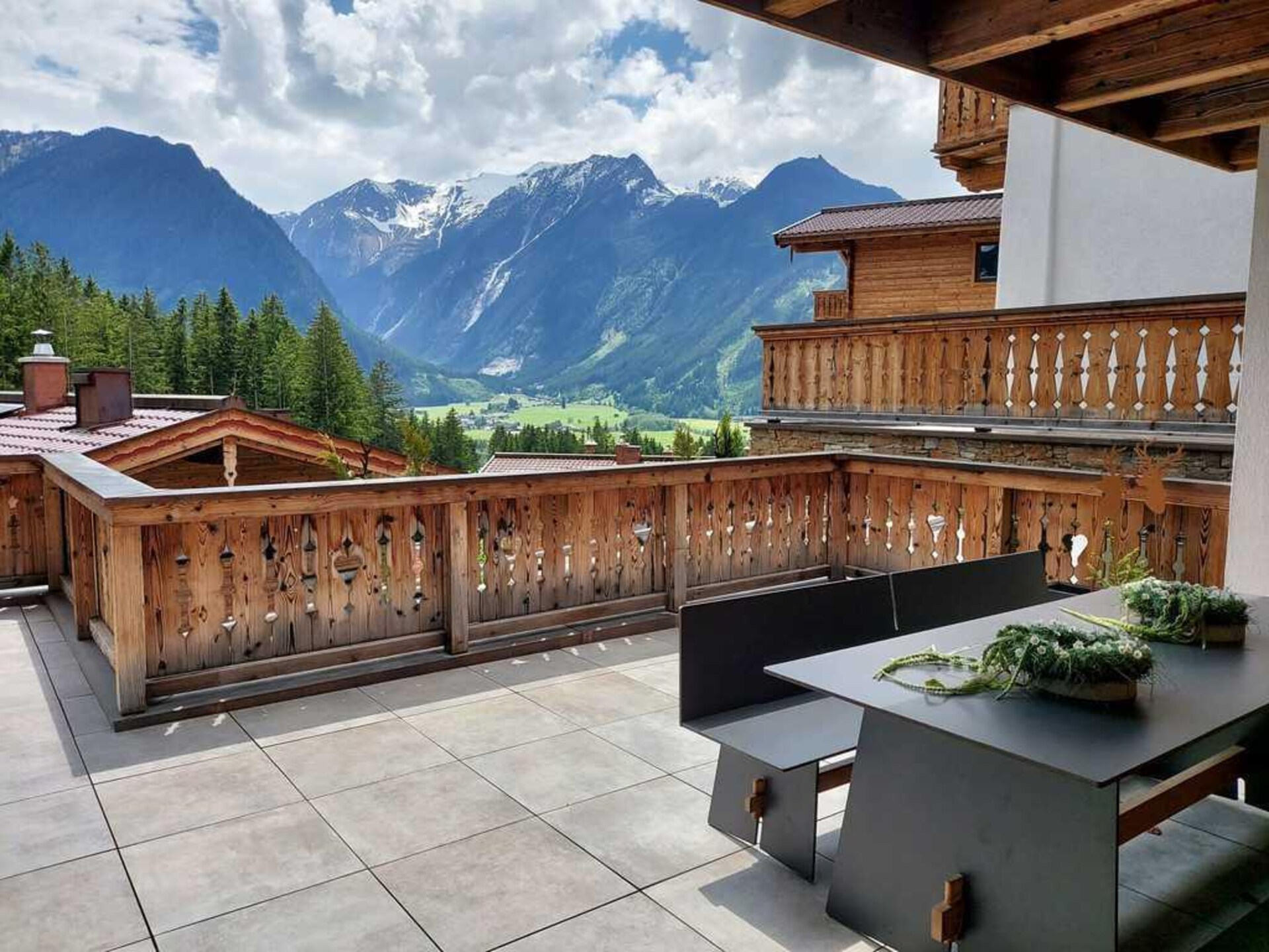 Chalet Blessachkopf: 10-persoons chalet direct aan de skipiste in Neukirchen - foto 27