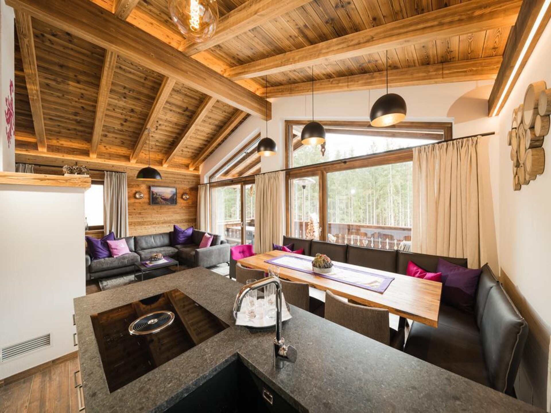 Chalet Blessachkopf: 10-persoons chalet direct aan de skipiste in Neukirchen - foto 11