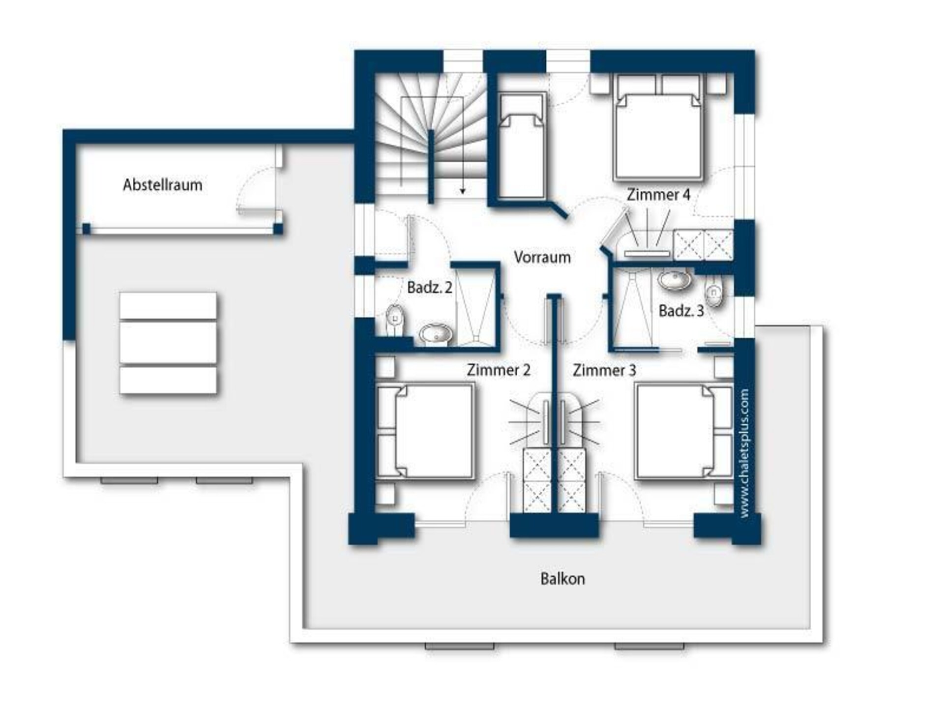 Chalet Blessachkopf: 10-persoons chalet direct aan de skipiste in Neukirchen - foto 48