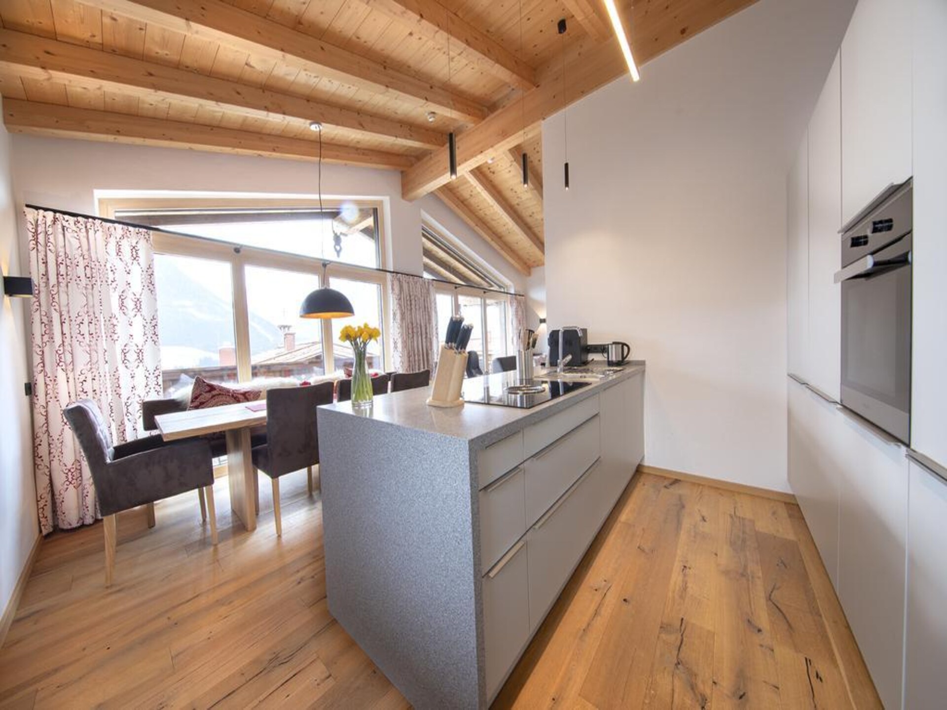Luxe chalet aan de piste met sauna en panoramisch uitzicht in Neukirchen - foto 17