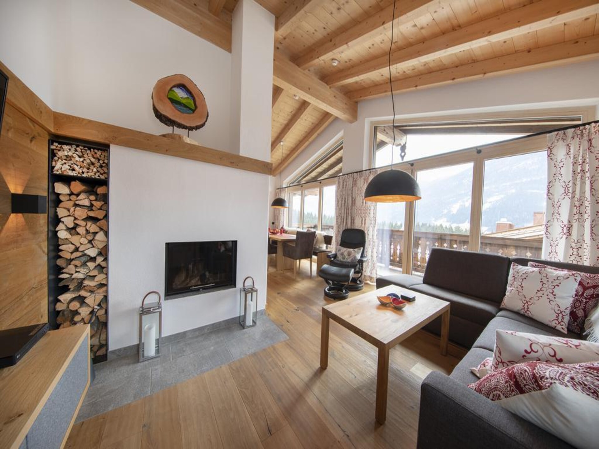 Luxe chalet aan de piste met sauna en panoramisch uitzicht in Neukirchen - foto 11