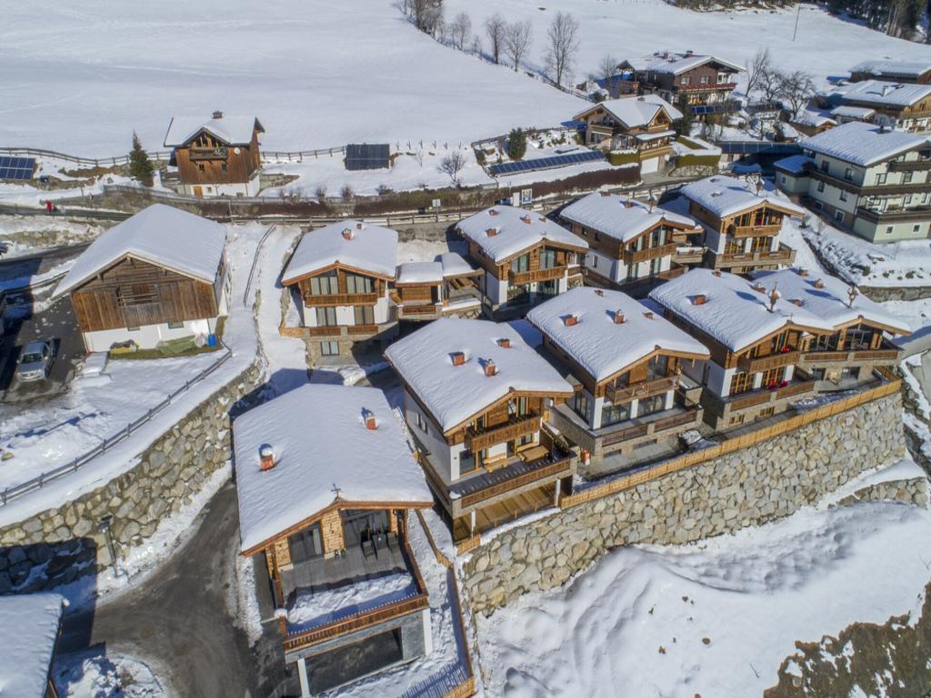 Luxe chalet aan de piste met sauna en panoramisch uitzicht in Neukirchen - foto 40