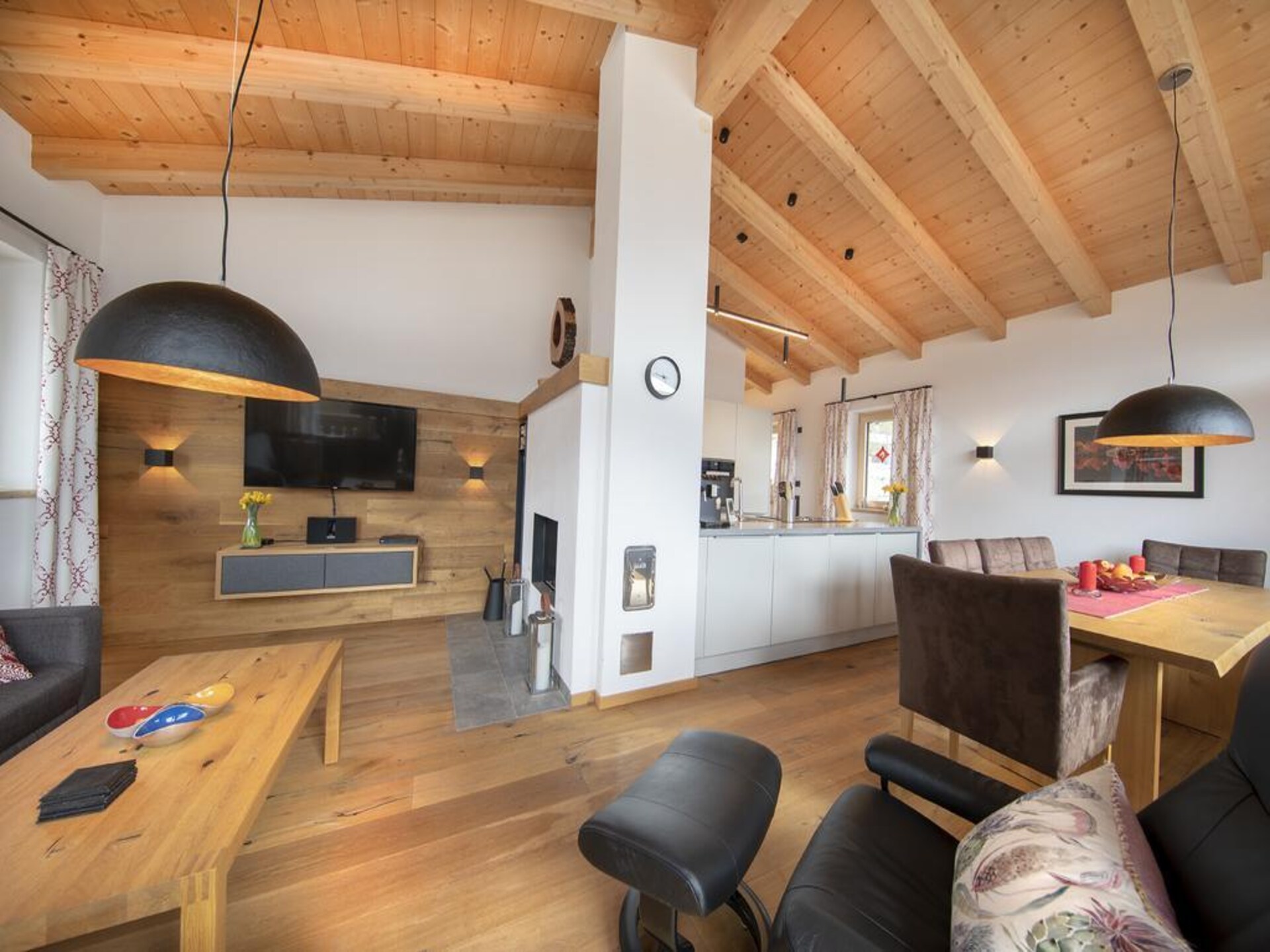 Luxe chalet aan de piste met sauna en panoramisch uitzicht in Neukirchen - foto 12