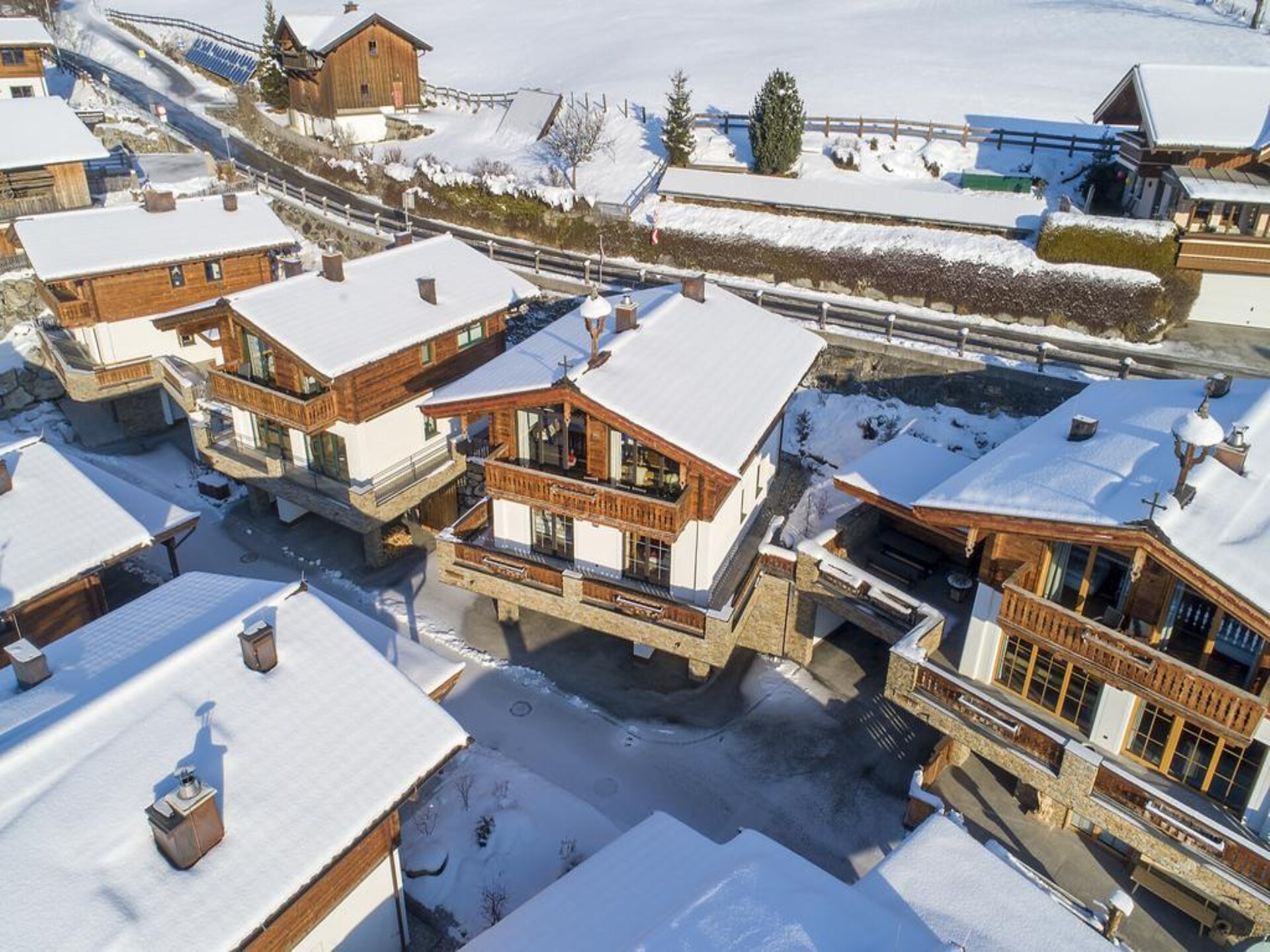 Luxe chalet aan de piste met sauna en panoramisch uitzicht in Neukirchen - foto 42