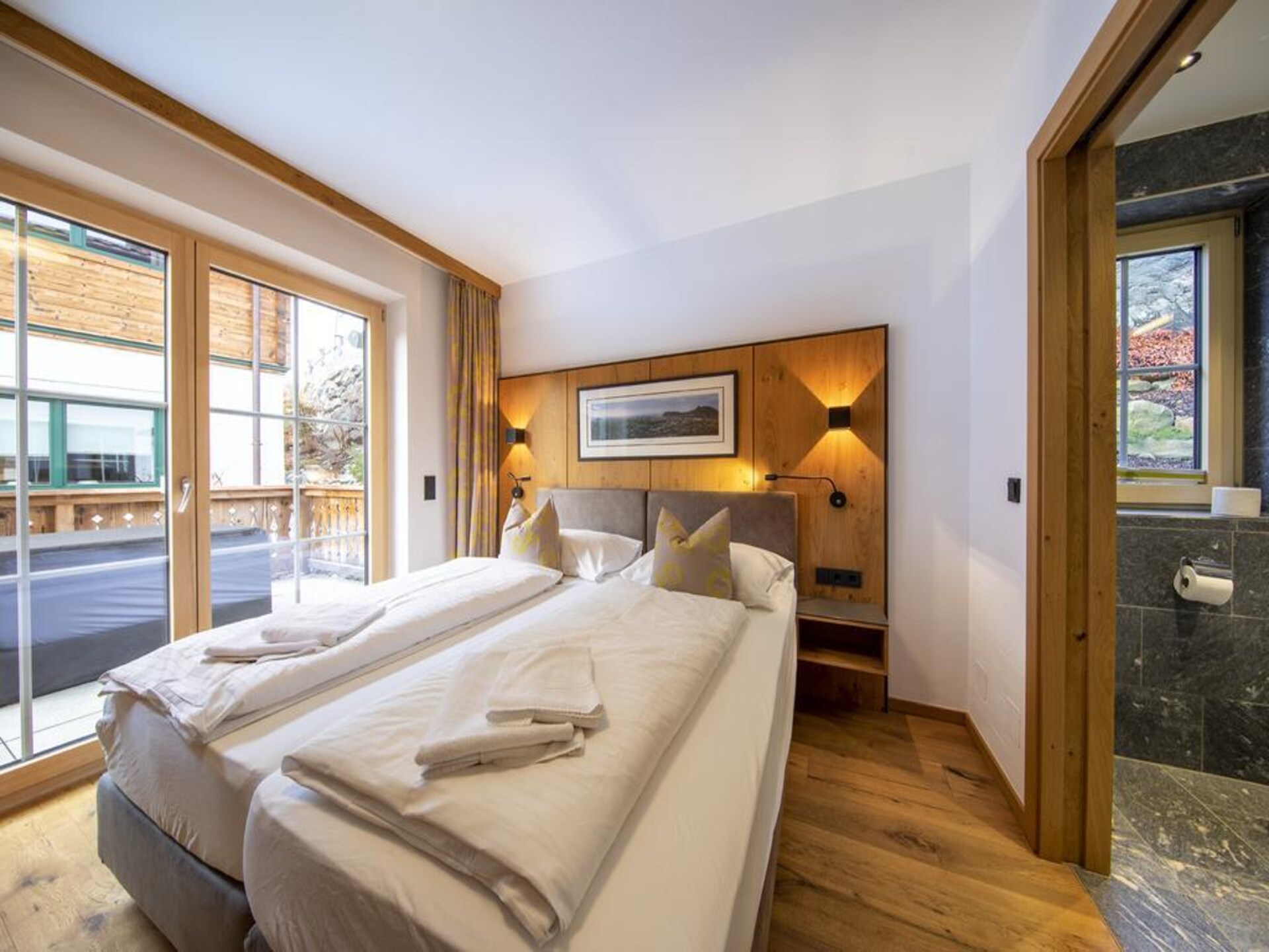 Luxe chalet aan de piste met sauna en panoramisch uitzicht in Neukirchen - foto 22
