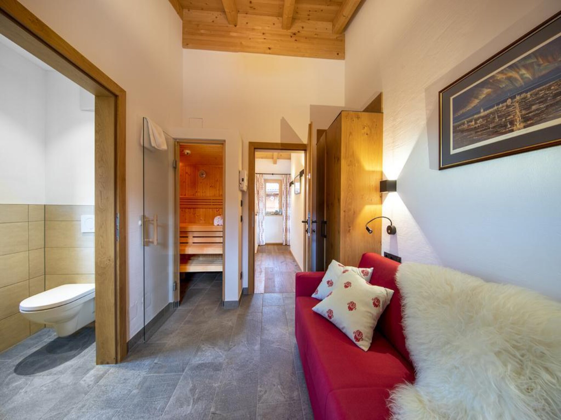 Luxe chalet aan de piste met sauna en panoramisch uitzicht in Neukirchen - foto 7