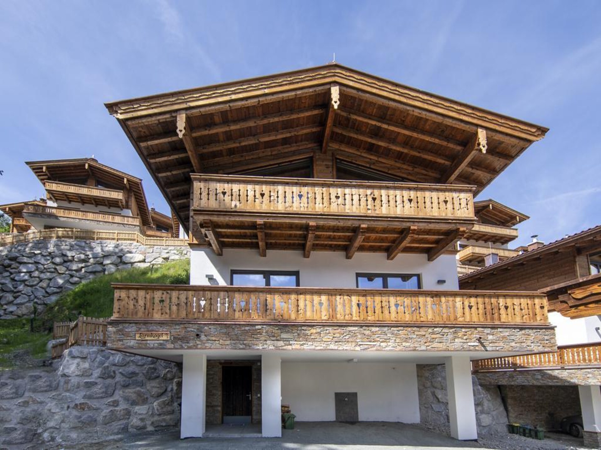 Chalet Larmkogel: Luxe aan de piste met sauna in Neukirchen - foto 2