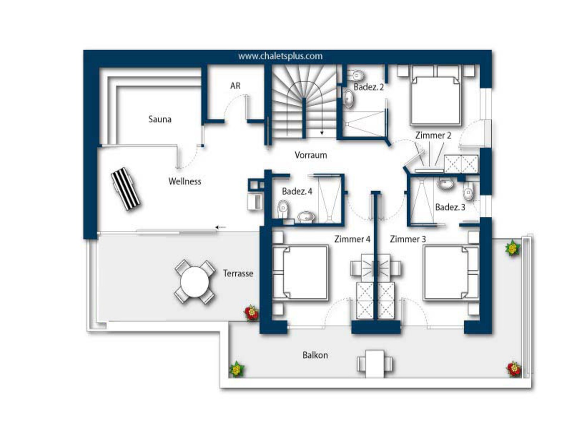 8-persoons luxe chalet aan de piste in Neukirchen · 200 m² - foto 52