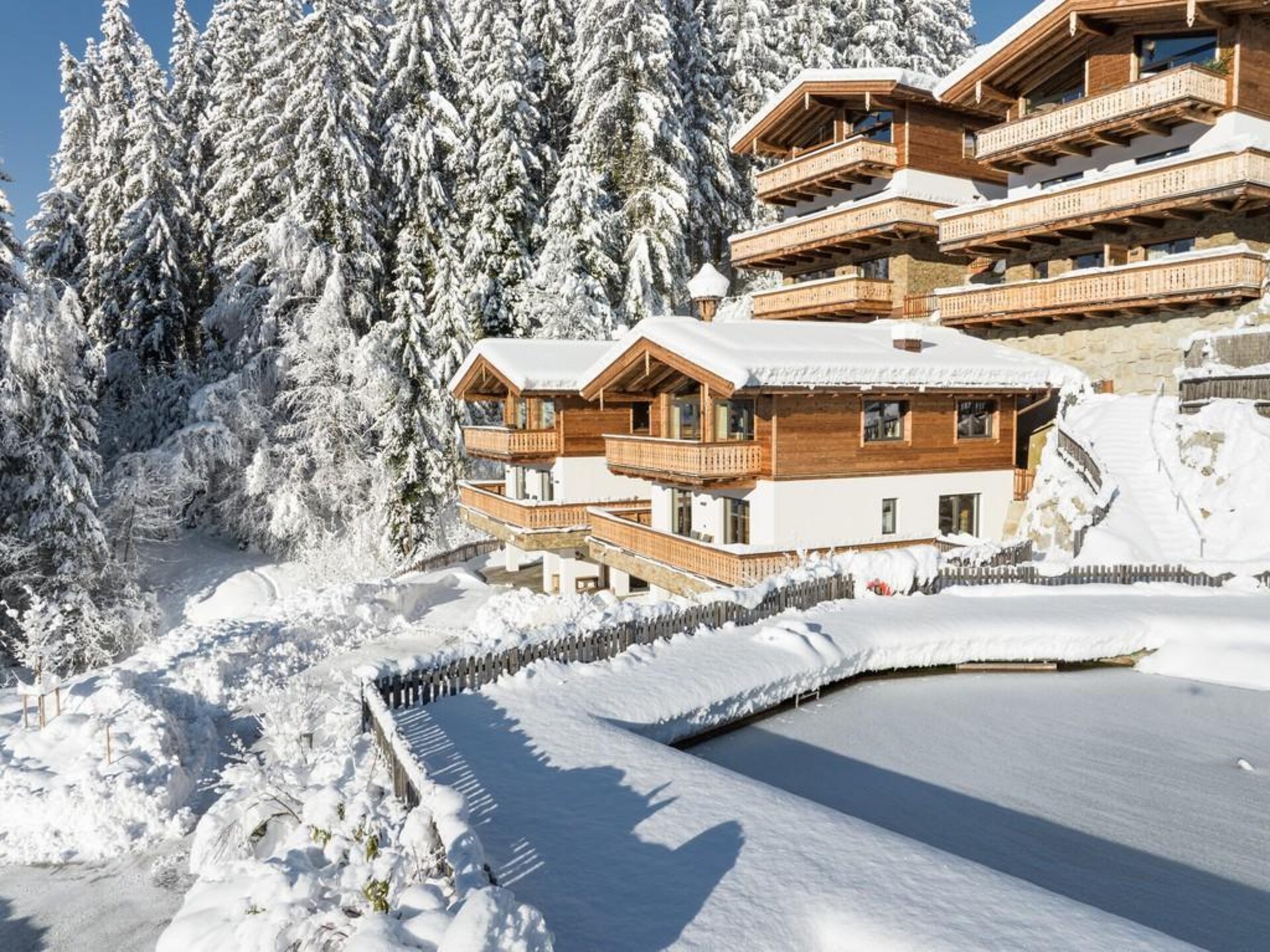 Aan de piste: Luxe Nationalpark Chalet Blindis in Neukirchen - foto 7