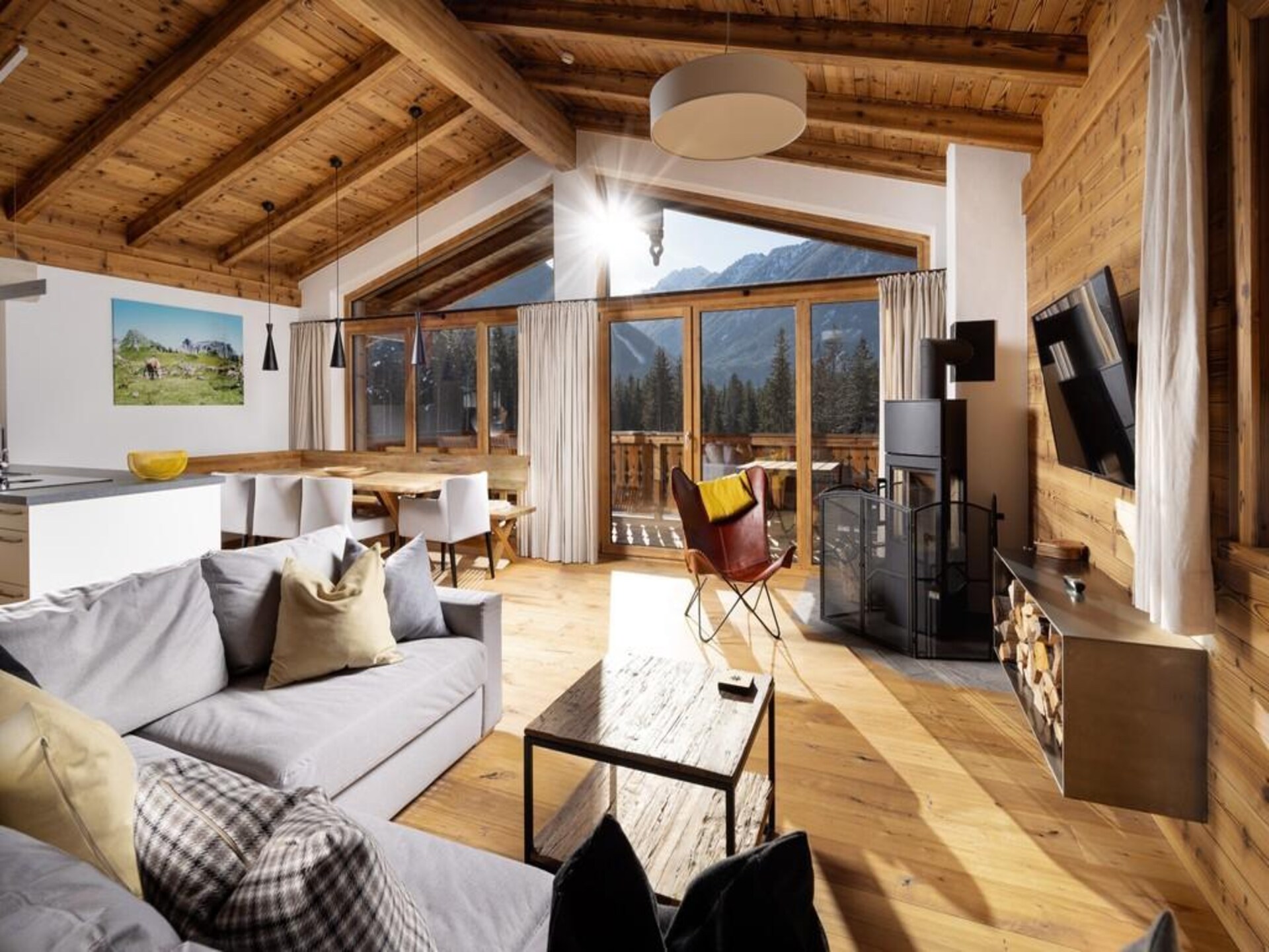 Aan de piste: Luxe Nationalpark Chalet Blindis in Neukirchen - foto 11