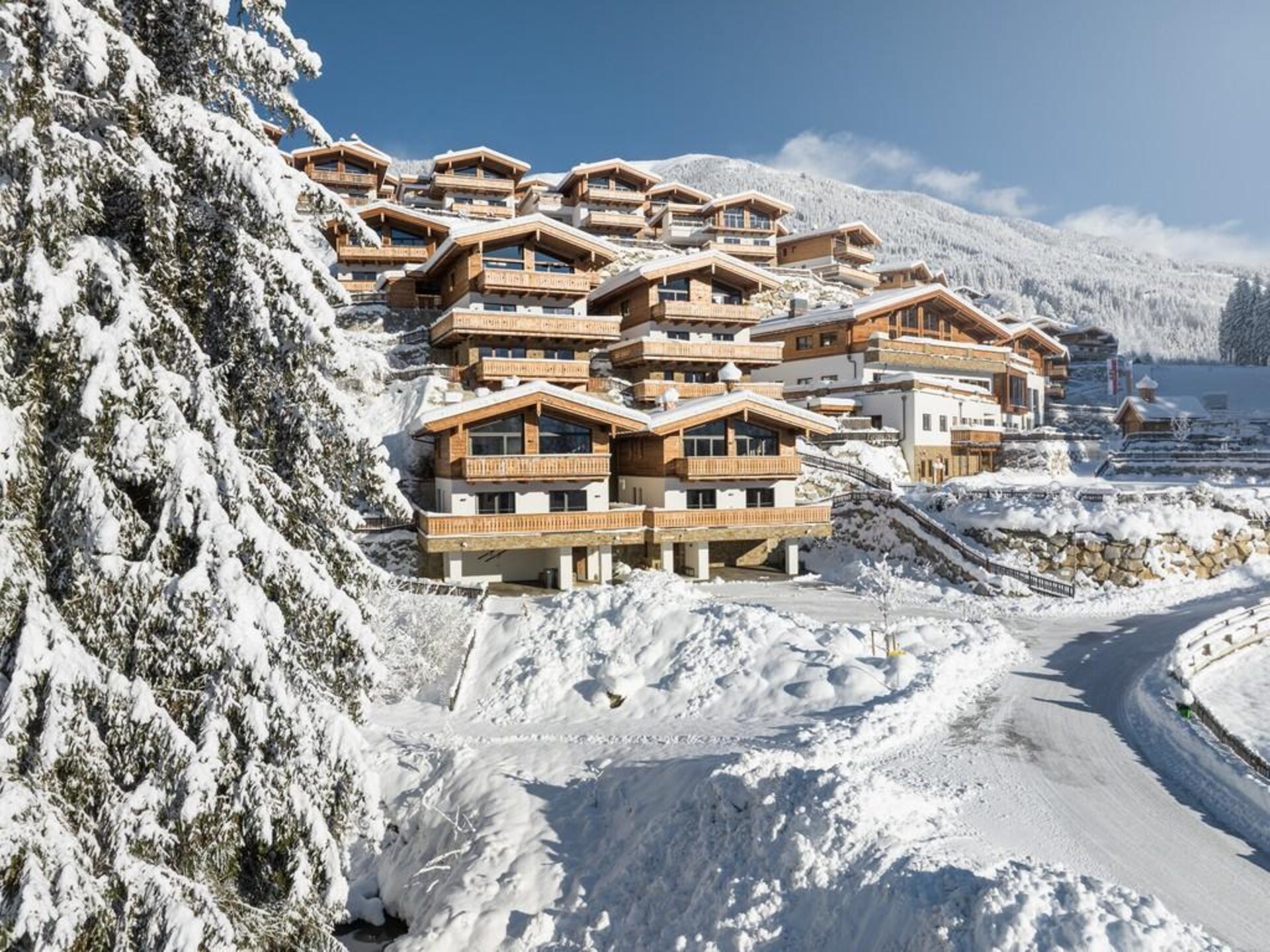 Aan de piste: Luxe Nationalpark Chalet Blindis in Neukirchen - foto 9