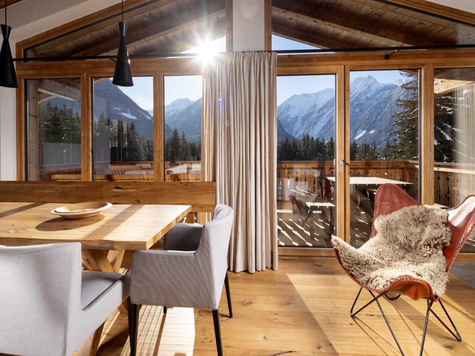 Aan de piste: Luxe Nationalpark Chalet Blindis in Neukirchen - foto 35