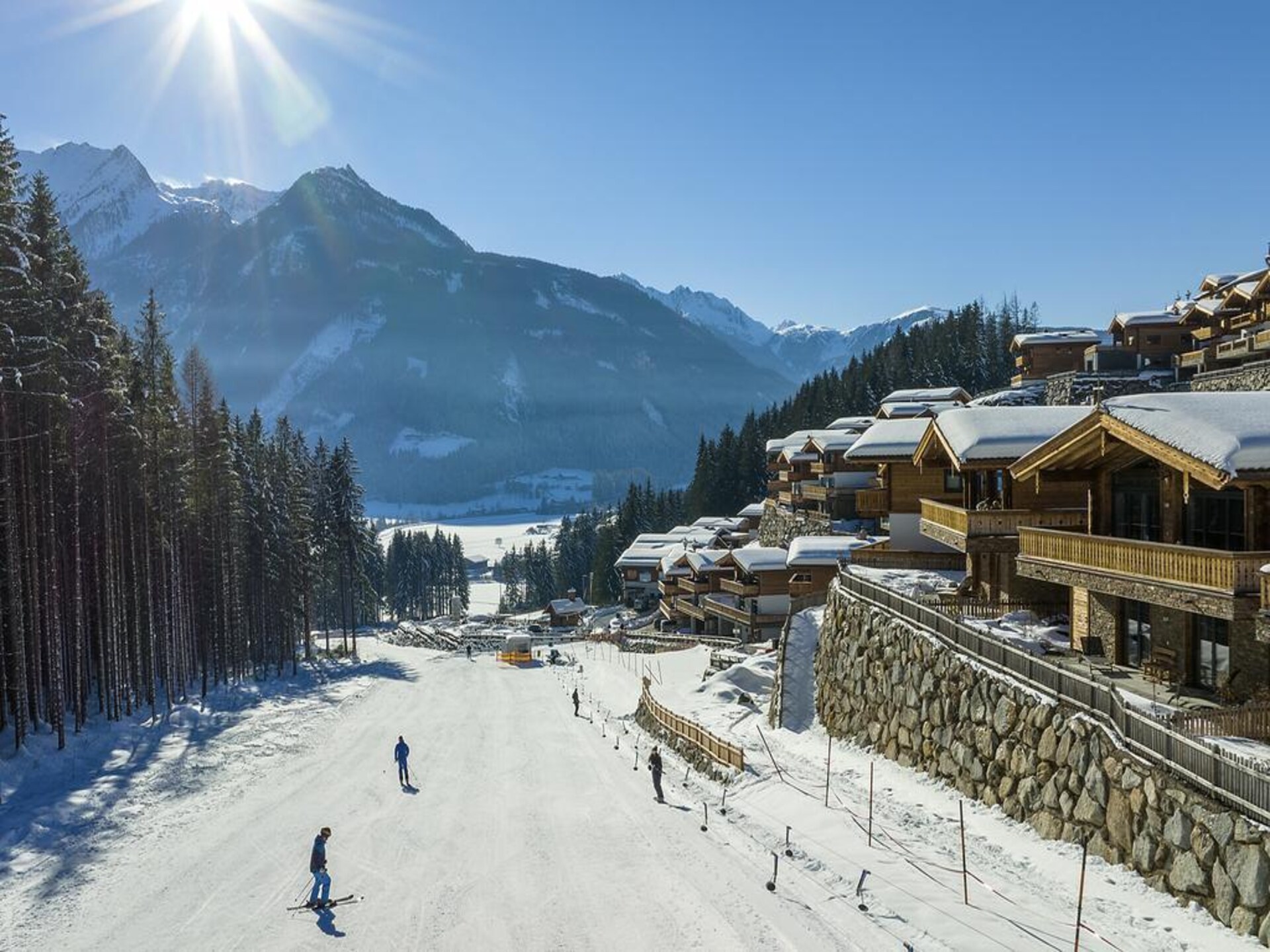 Aan de piste: Luxe Nationalpark Chalet Blindis in Neukirchen - foto 10