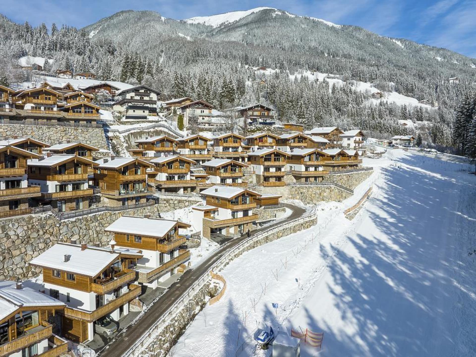 Aan de piste: Luxueus Nationalpark Chalet Bachmayrspitze in Neukirchen - foto 43