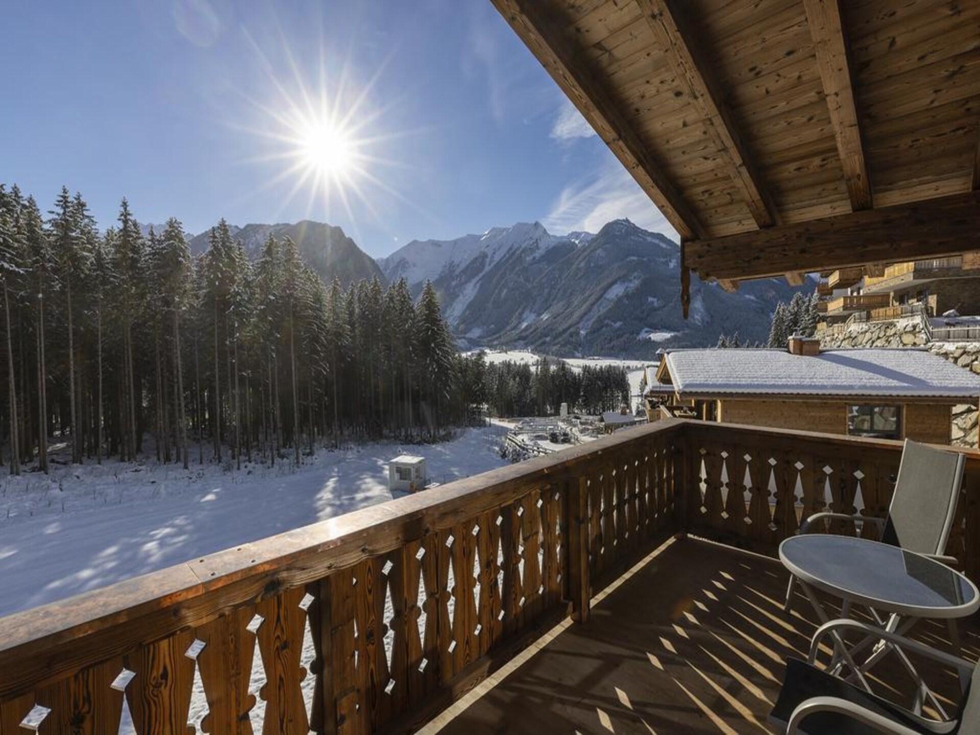 Aan de piste: Luxueus Nationalpark Chalet Bachmayrspitze in Neukirchen - foto 26