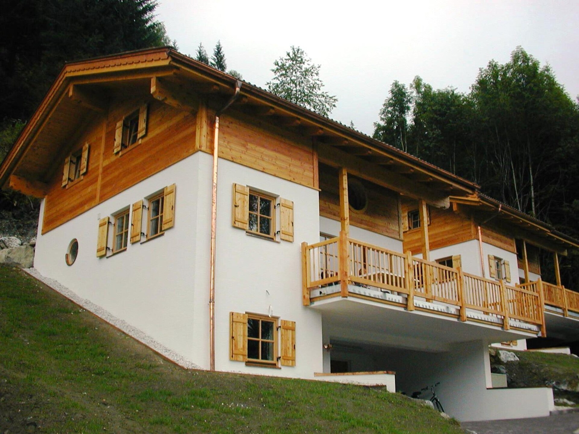 Ruim vrijstaand chalet voor 10 personen met panoramisch uitzicht in Wald-Königsleiten - foto 1