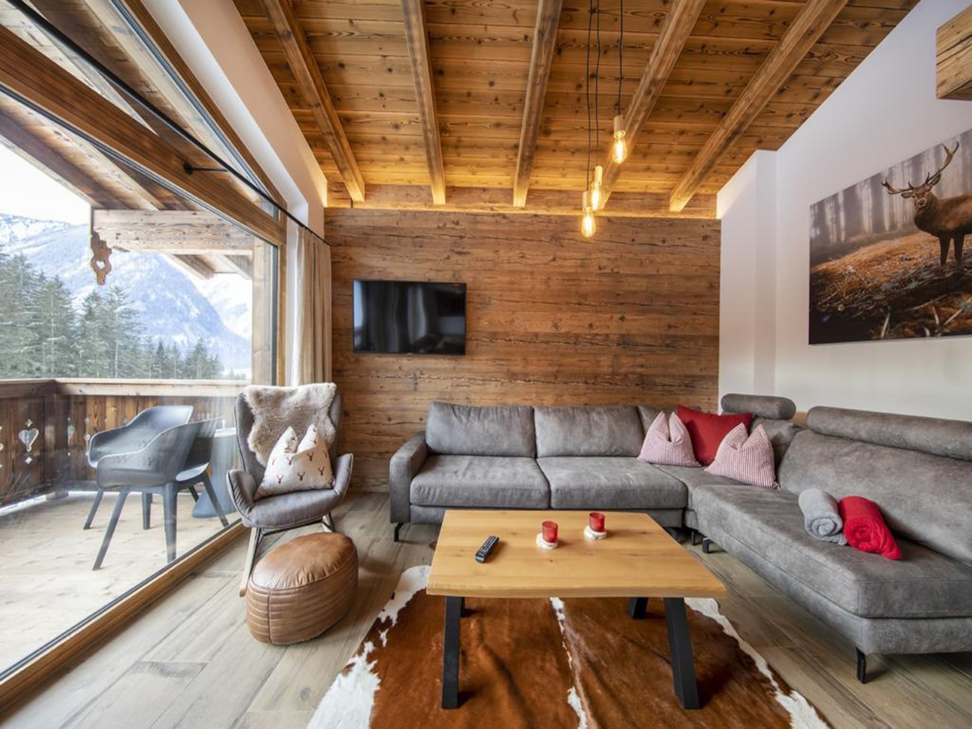 Aan de piste: Luxe Nationalpark Chalet Säulspitze in Neukirchen - foto 4