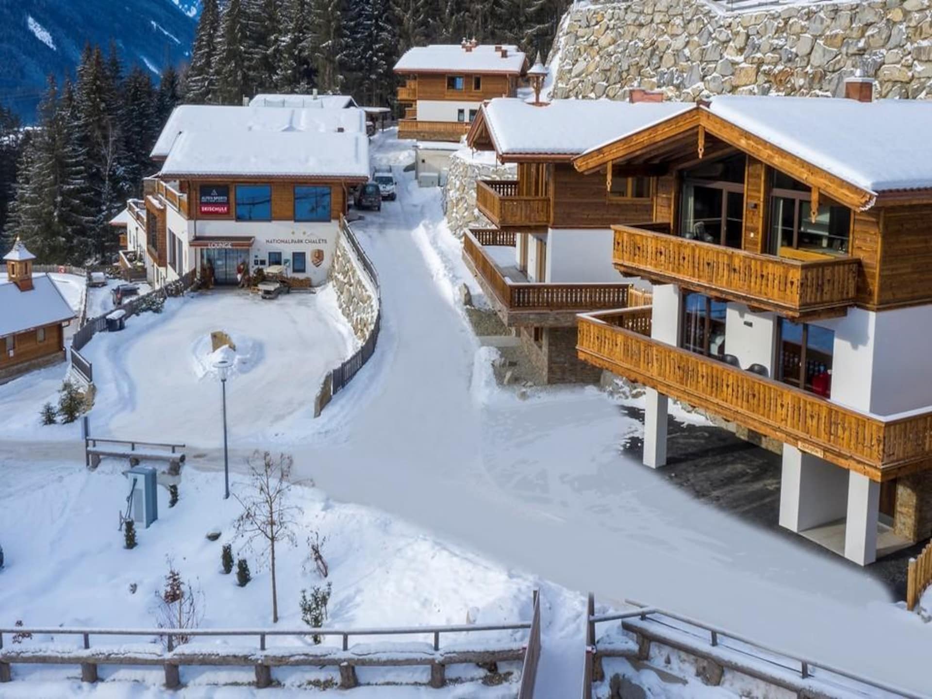 Aan de piste: Luxe Nationalpark Chalet Säulspitze in Neukirchen - foto 14