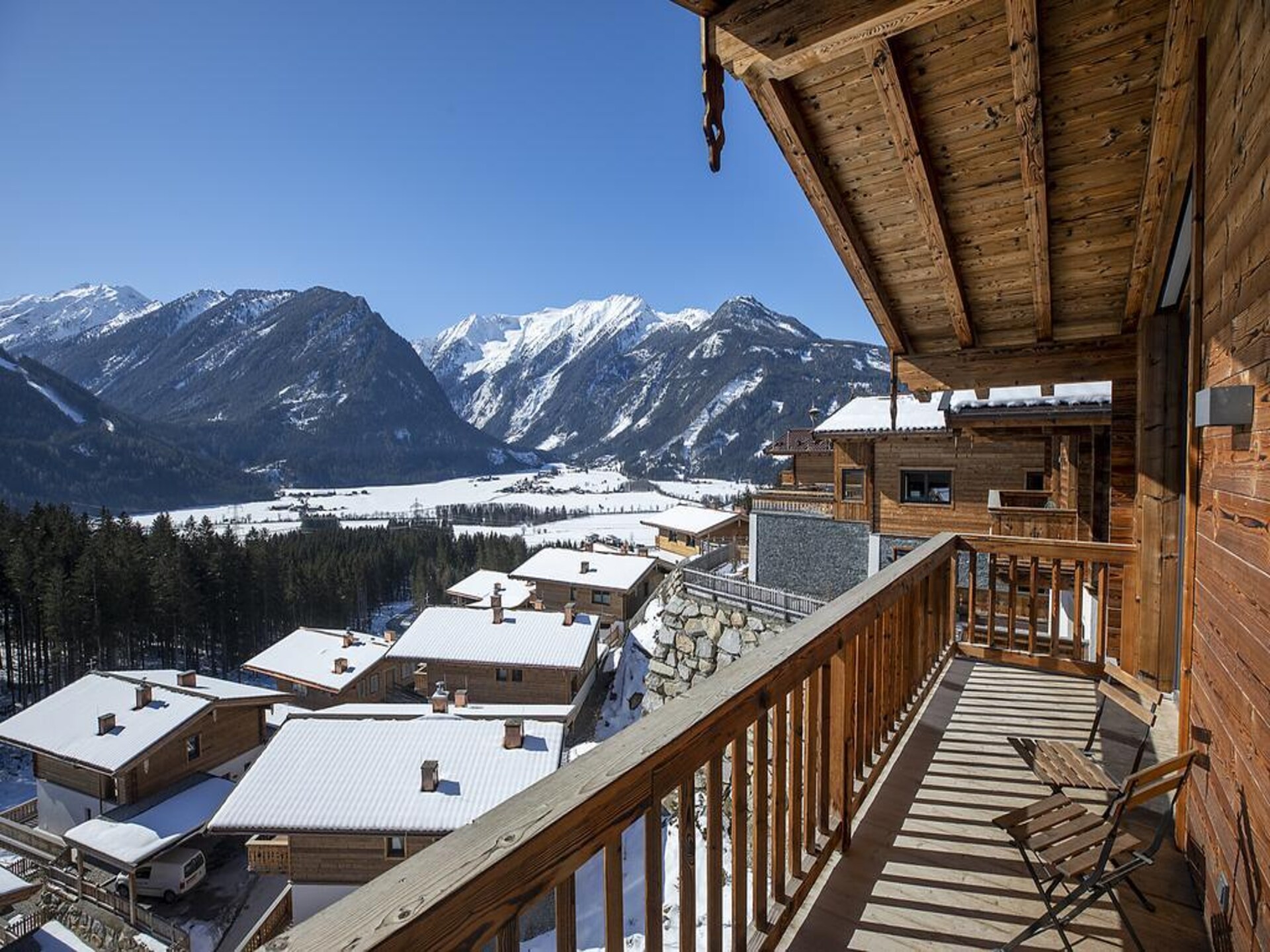 Aan de piste: Ruim chalet Nationalpark Glockhaus in Neukirchen - foto 18