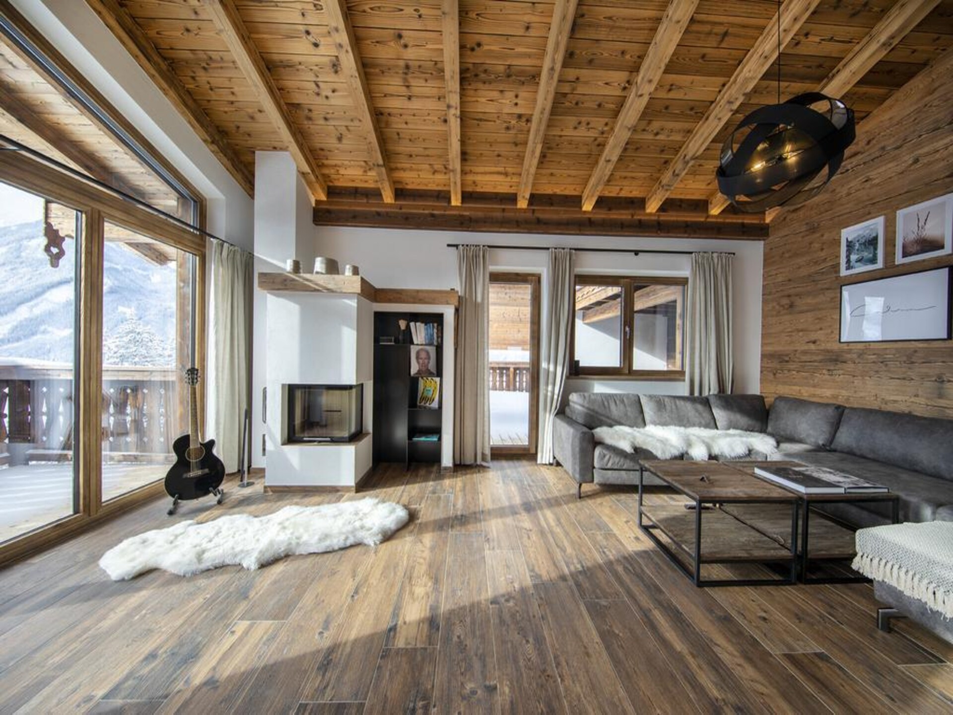 8-persoons luxe chalet aan de piste in Neukirchen · 183 m² - foto 3