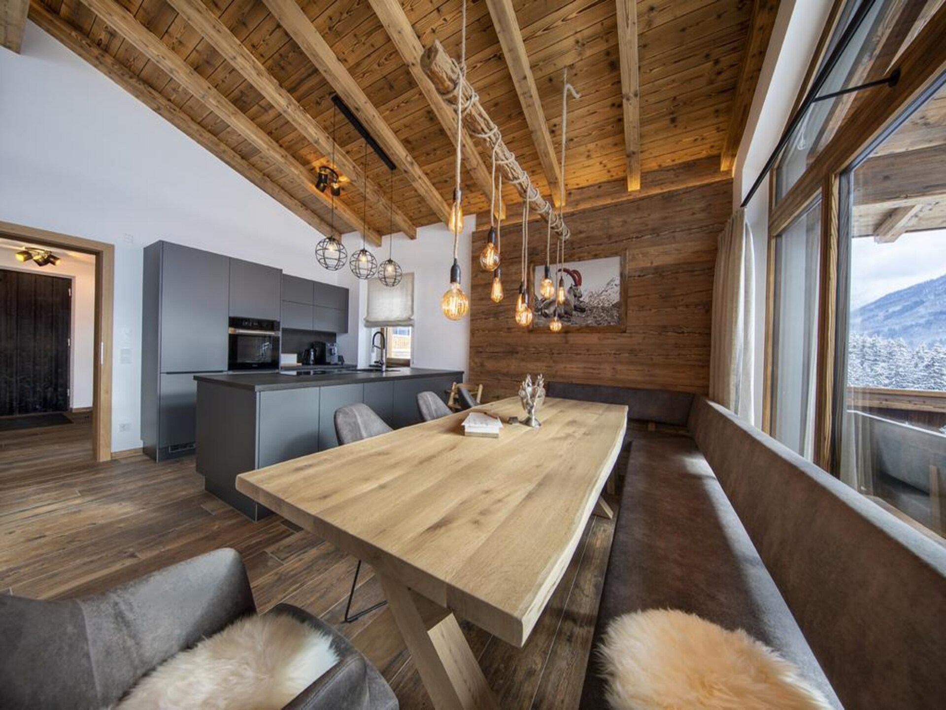 8-persoons luxe chalet aan de piste in Neukirchen · 183 m² - foto 4
