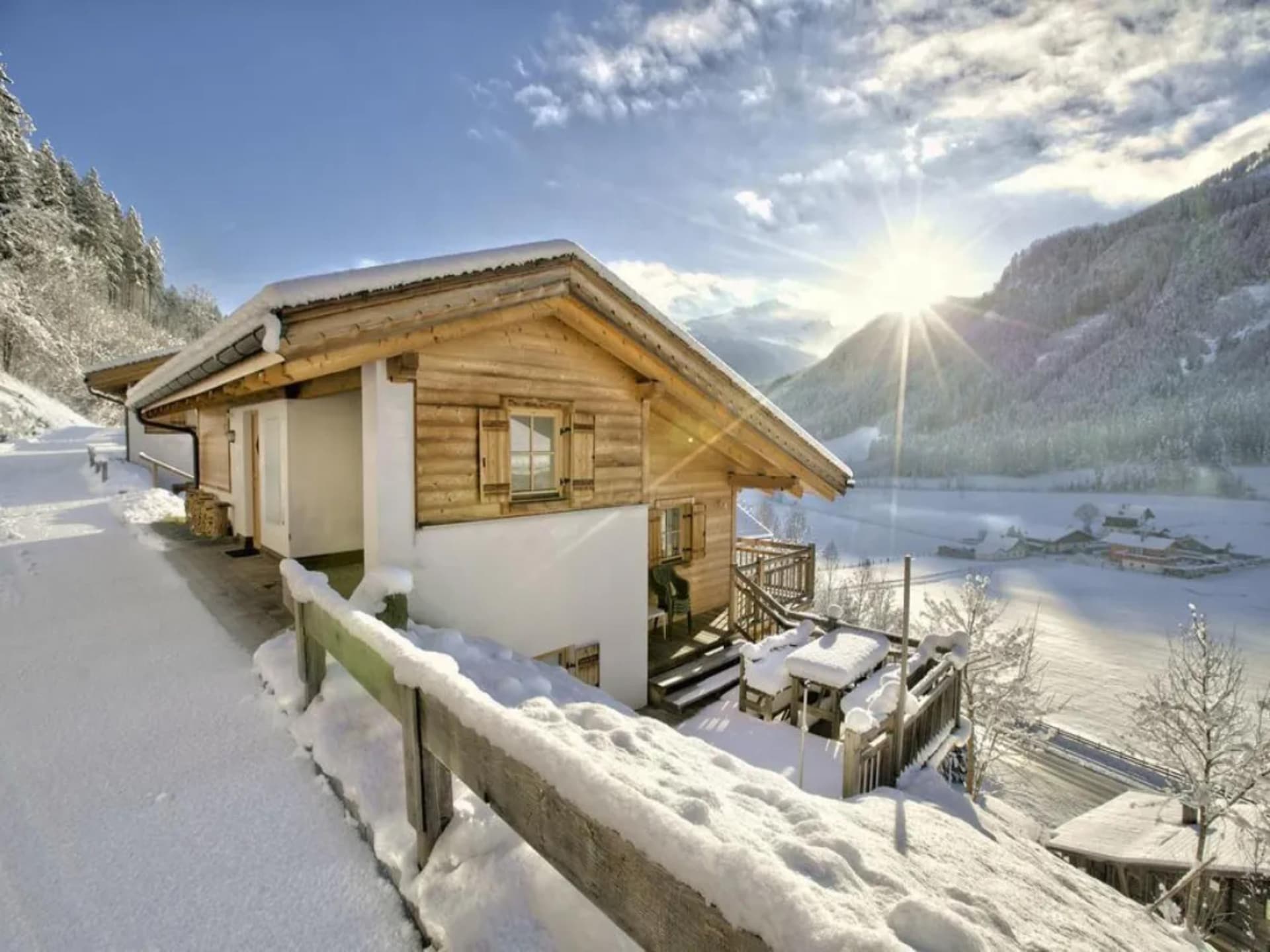 9-persoons chalet aan de piste in het centrum van Wald-Königsleiten - foto 25