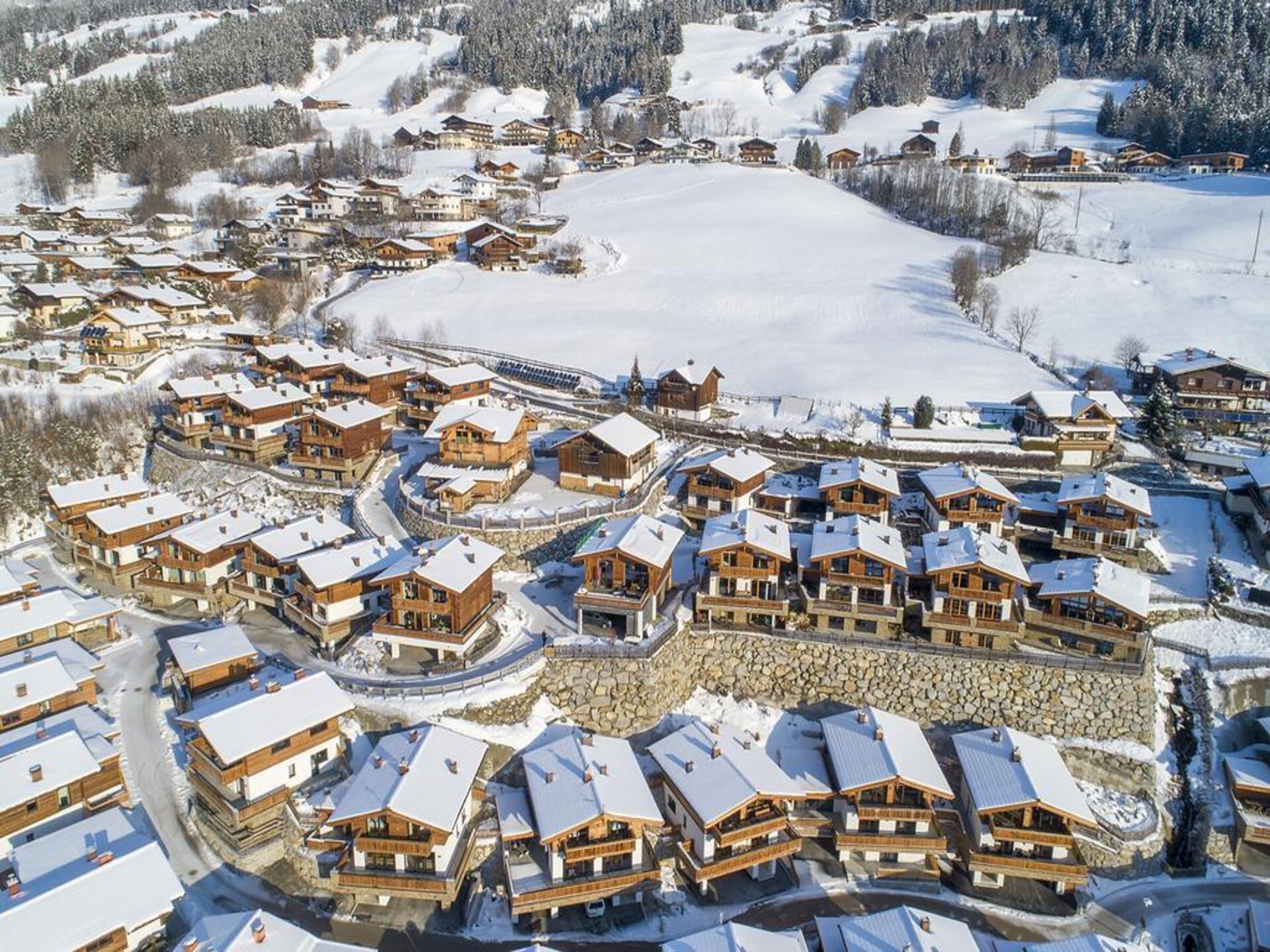 Luxe chalet aan de piste in Neukirchen met sauna en panoramisch uitzicht - foto 38