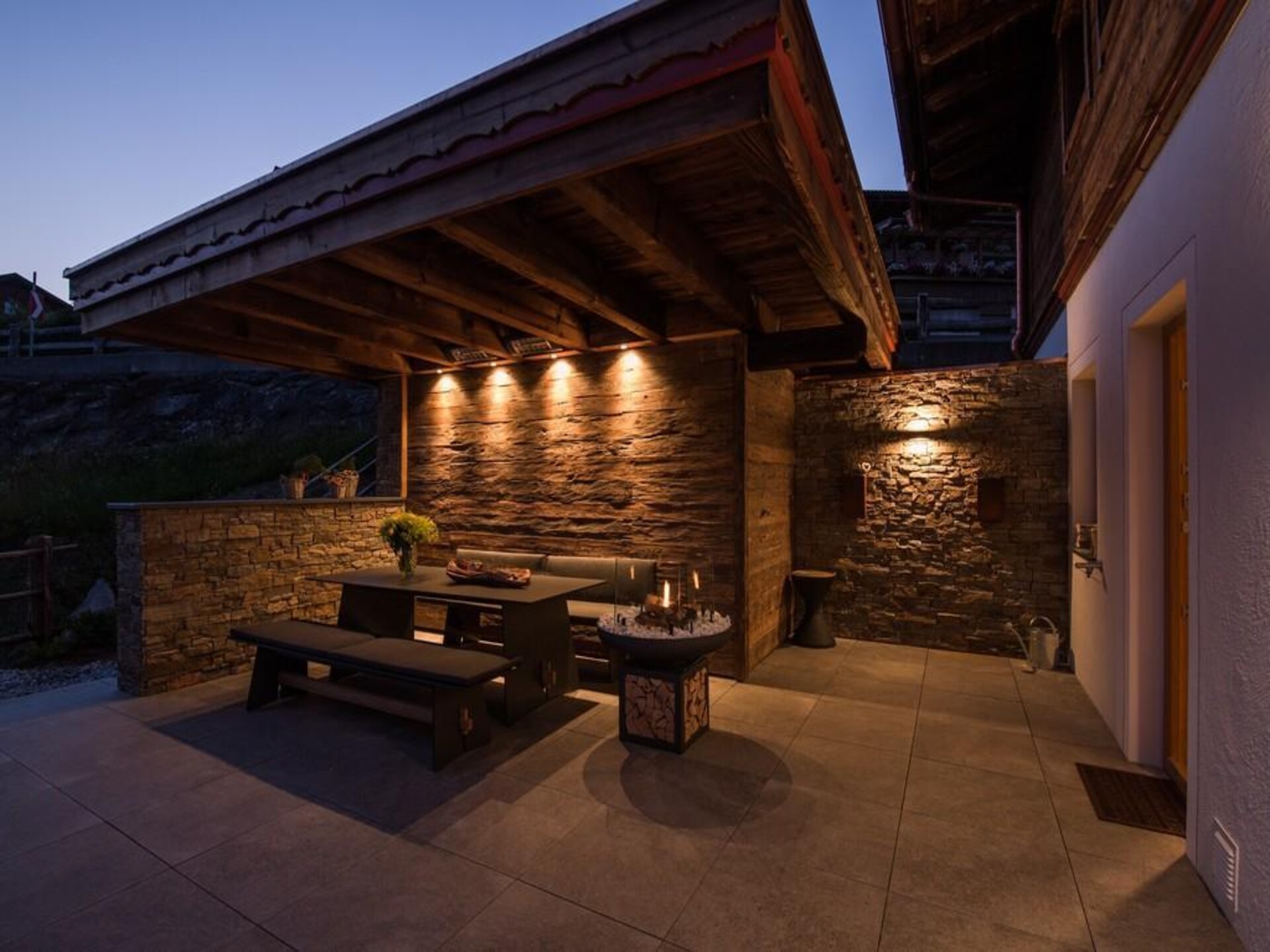 Luxe chalet aan de piste in Neukirchen met sauna en panoramisch uitzicht - foto 42