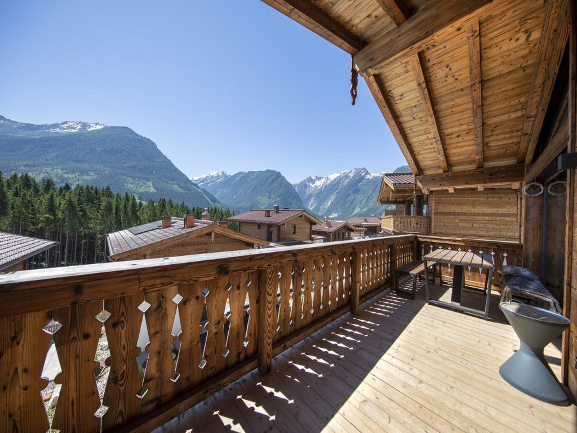 Aan de piste: Luxueus Nationalpark Chalet Mittereggspitze in Neukirchen - foto 26