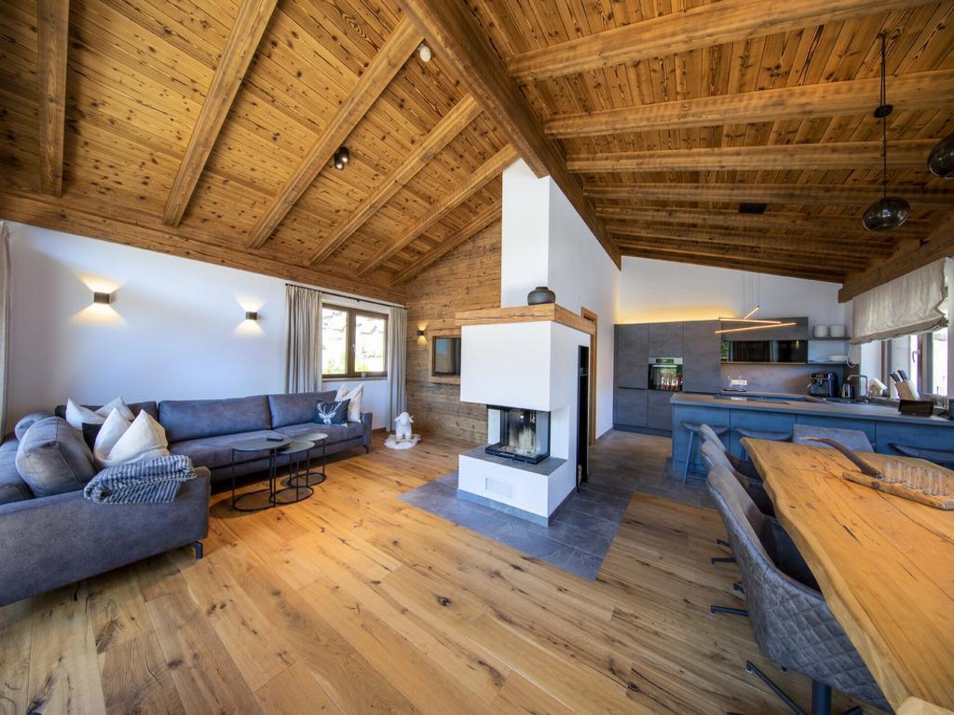Aan de piste: Luxueus Nationalpark Chalet Mittereggspitze in Neukirchen - foto 9