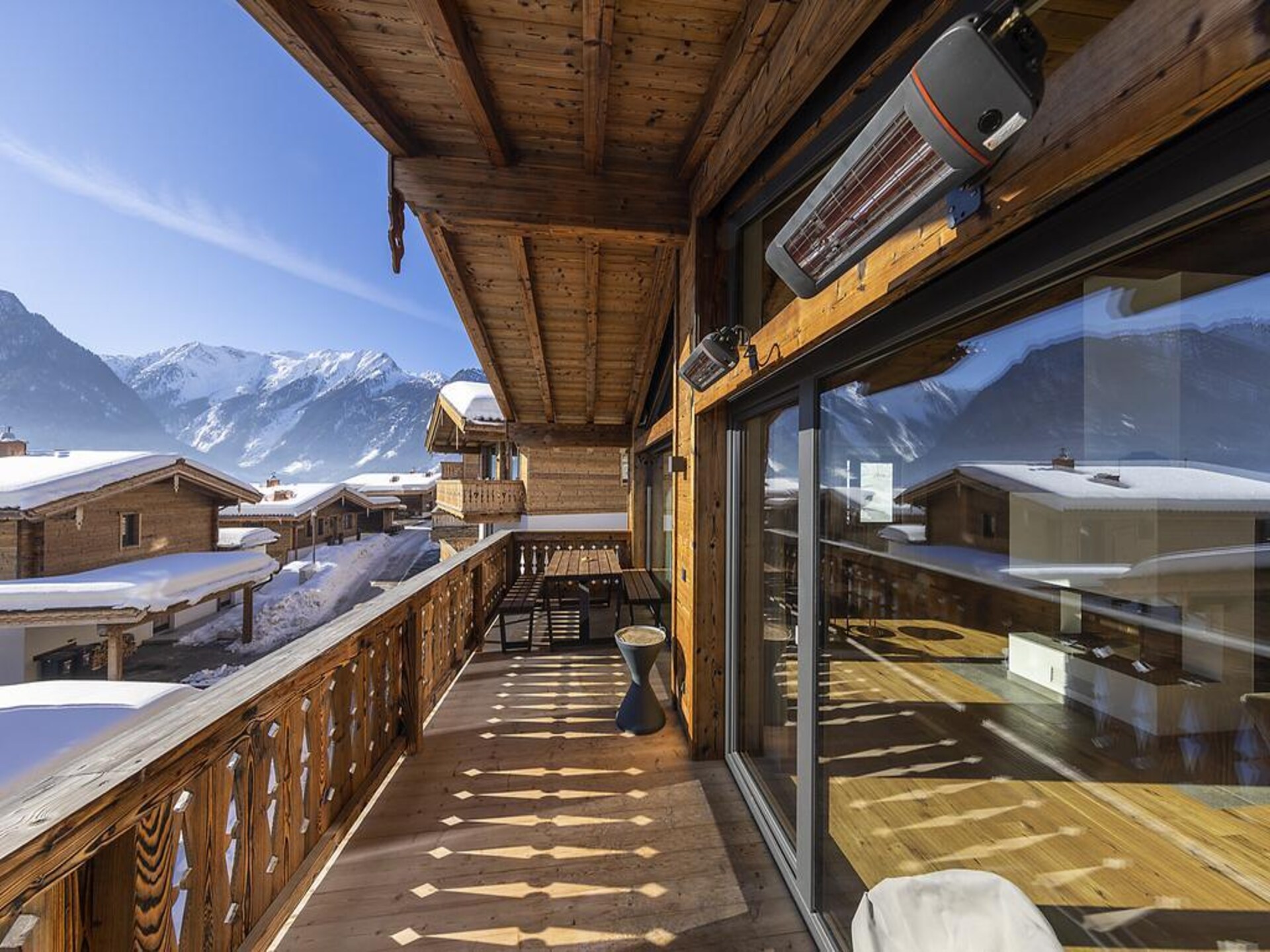 Aan de piste: Luxueus Nationalpark Chalet Mittereggspitze in Neukirchen - foto 31