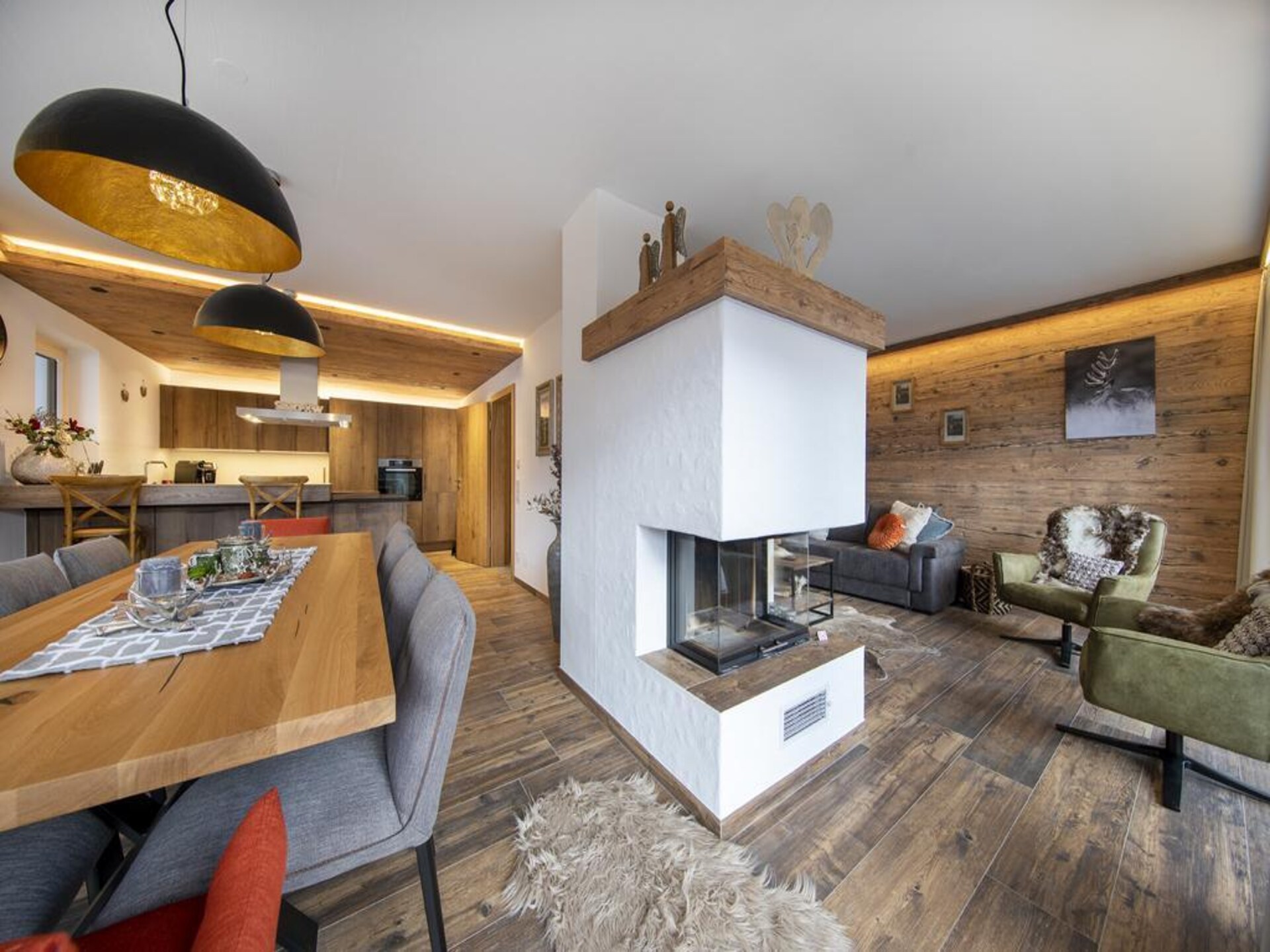 Luxe chalet aan de piste met sauna en panoramisch uitzicht in Neukirchen - foto 10