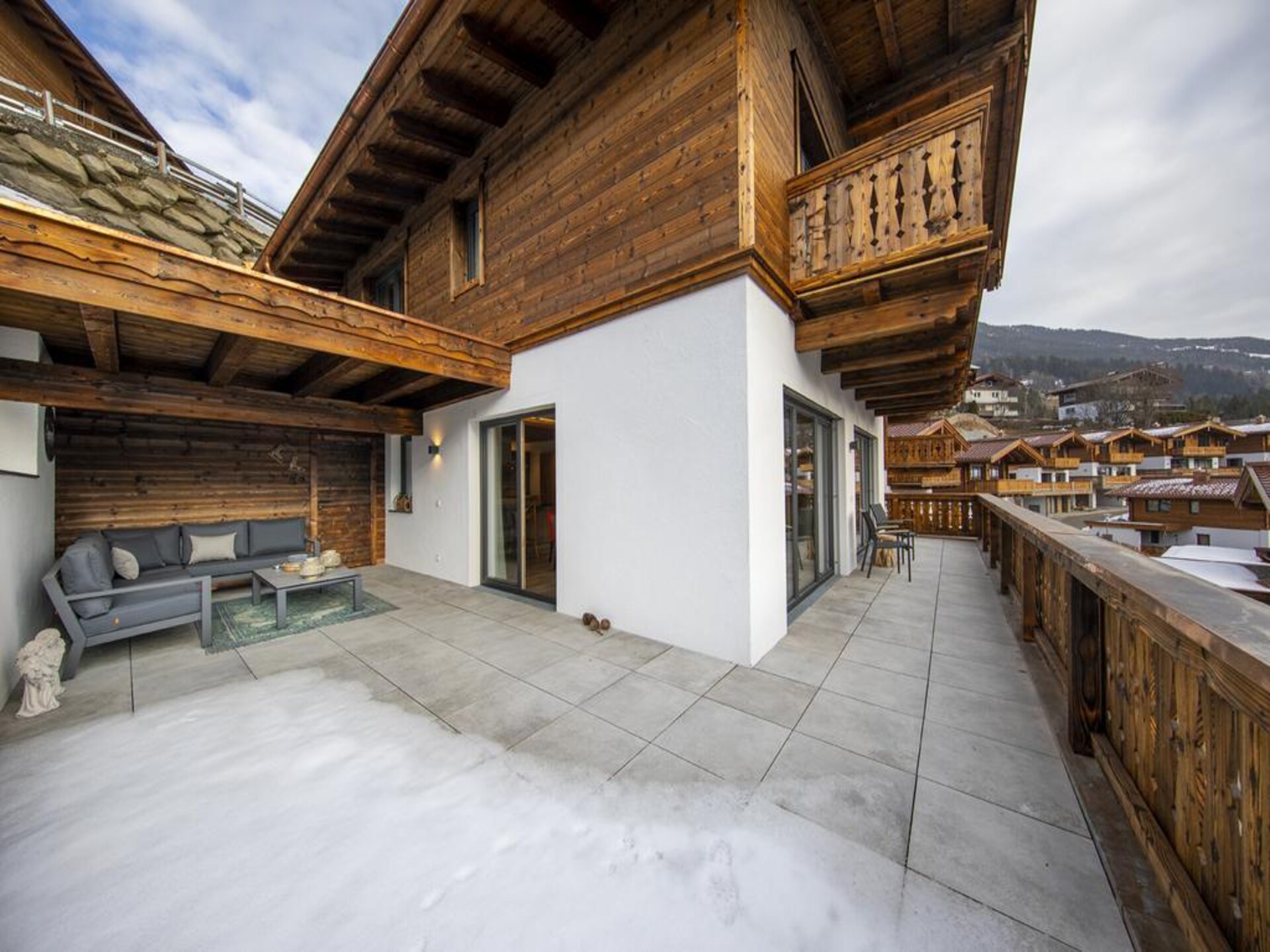 Luxe chalet aan de piste met sauna en panoramisch uitzicht in Neukirchen - foto 29