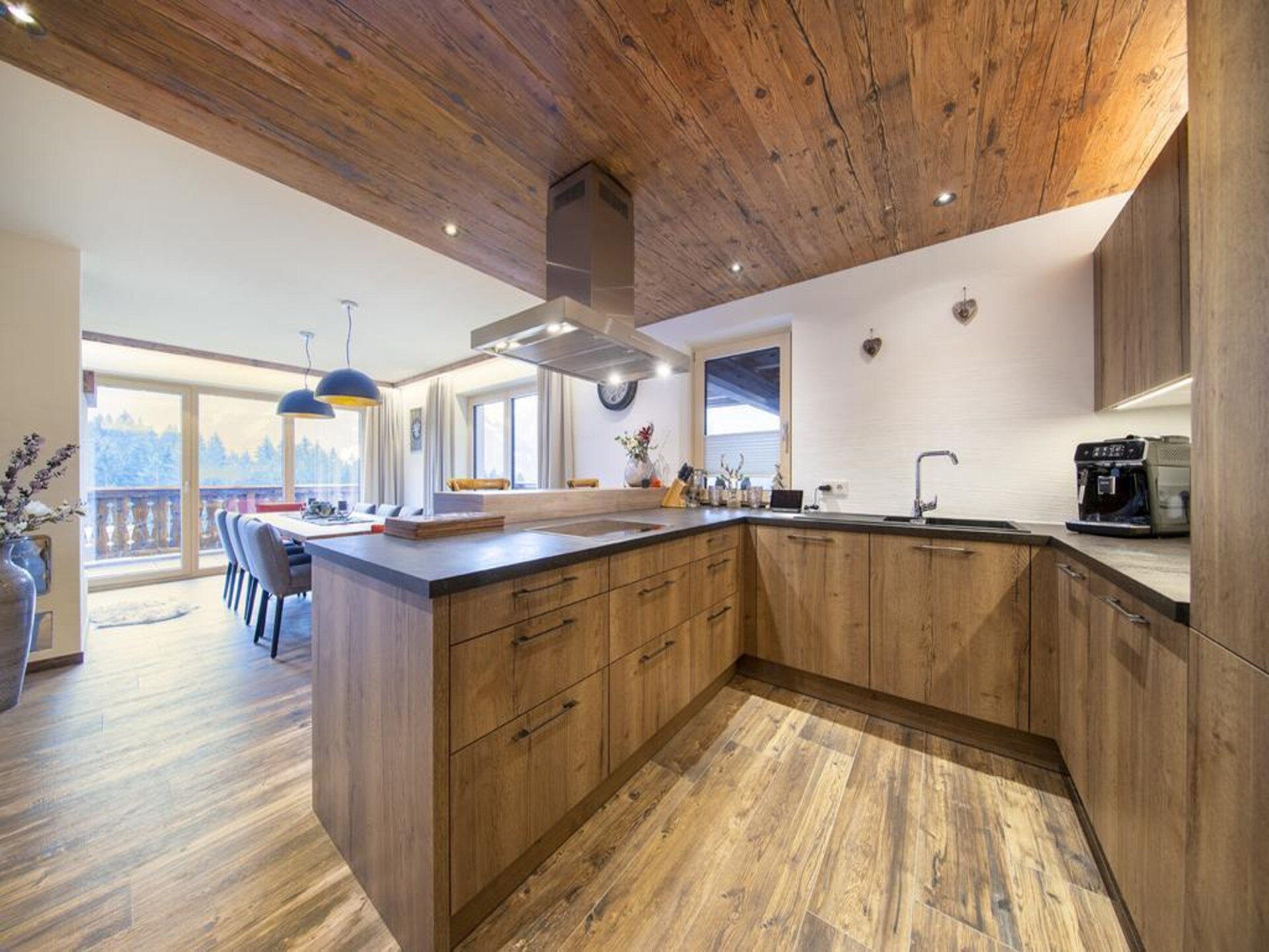 Luxe chalet aan de piste met sauna en panoramisch uitzicht in Neukirchen - foto 14