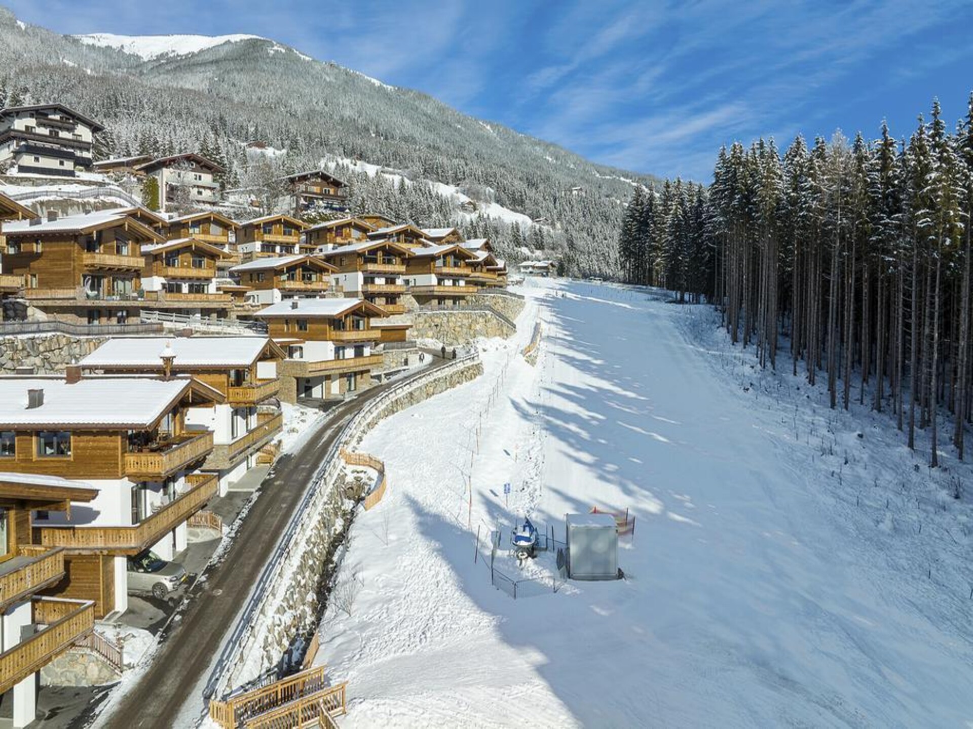 Nationalpark Chalet Kreuzkogel: Luxe wintersportchalet aan de piste in Neukirchen - foto 44