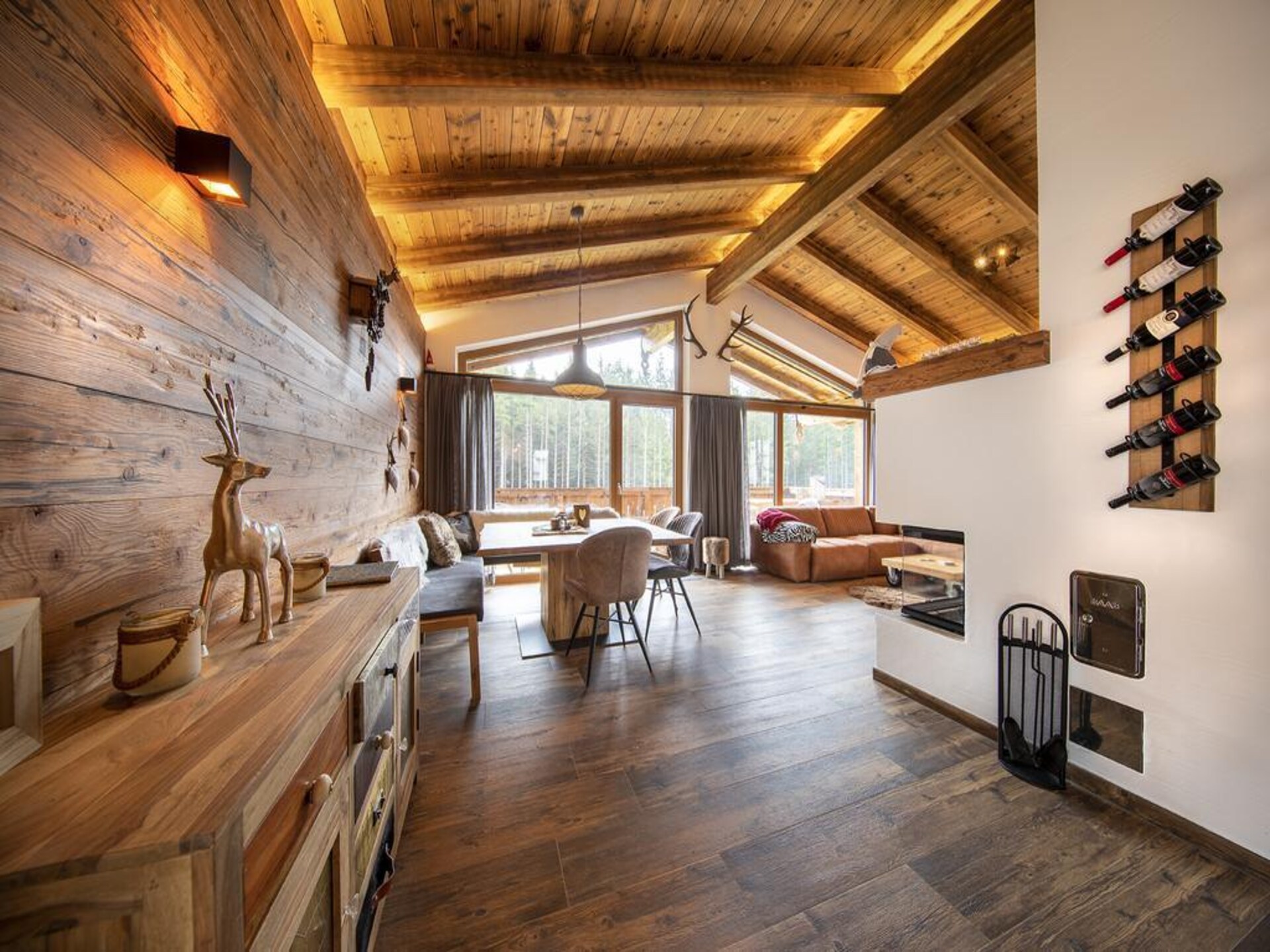 Nationalpark Chalet Kreuzkogel: Luxe wintersportchalet aan de piste in Neukirchen - foto 12