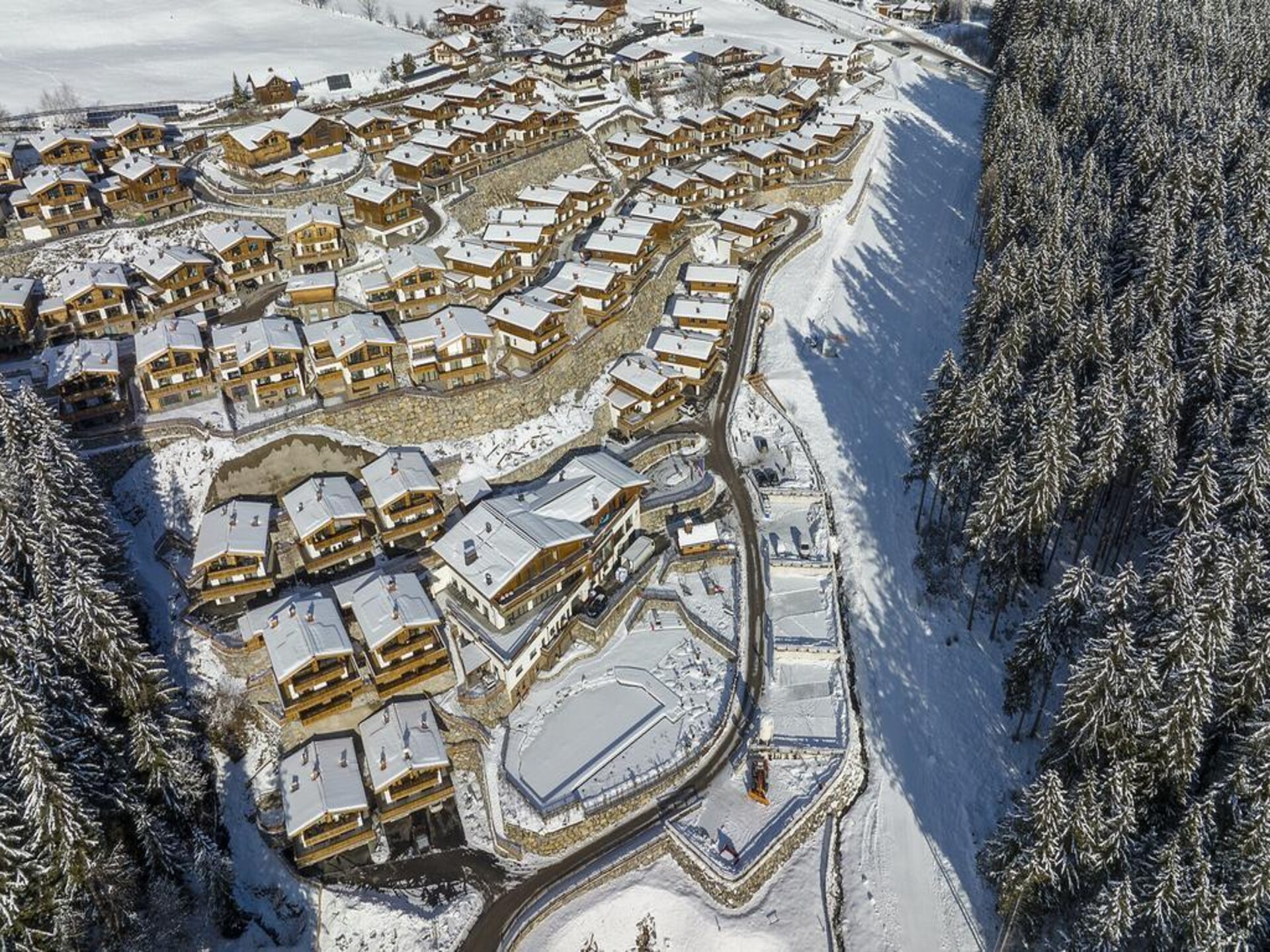 Nationalpark Chalet Kreuzkogel: Luxe wintersportchalet aan de piste in Neukirchen - foto 47