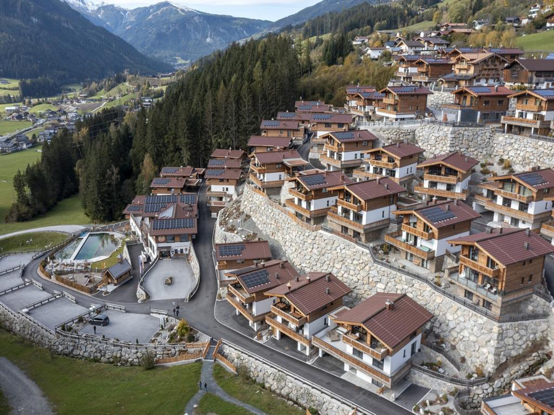 Nationalpark Chalet Kreuzkogel: Luxe wintersportchalet aan de piste in Neukirchen - foto 43
