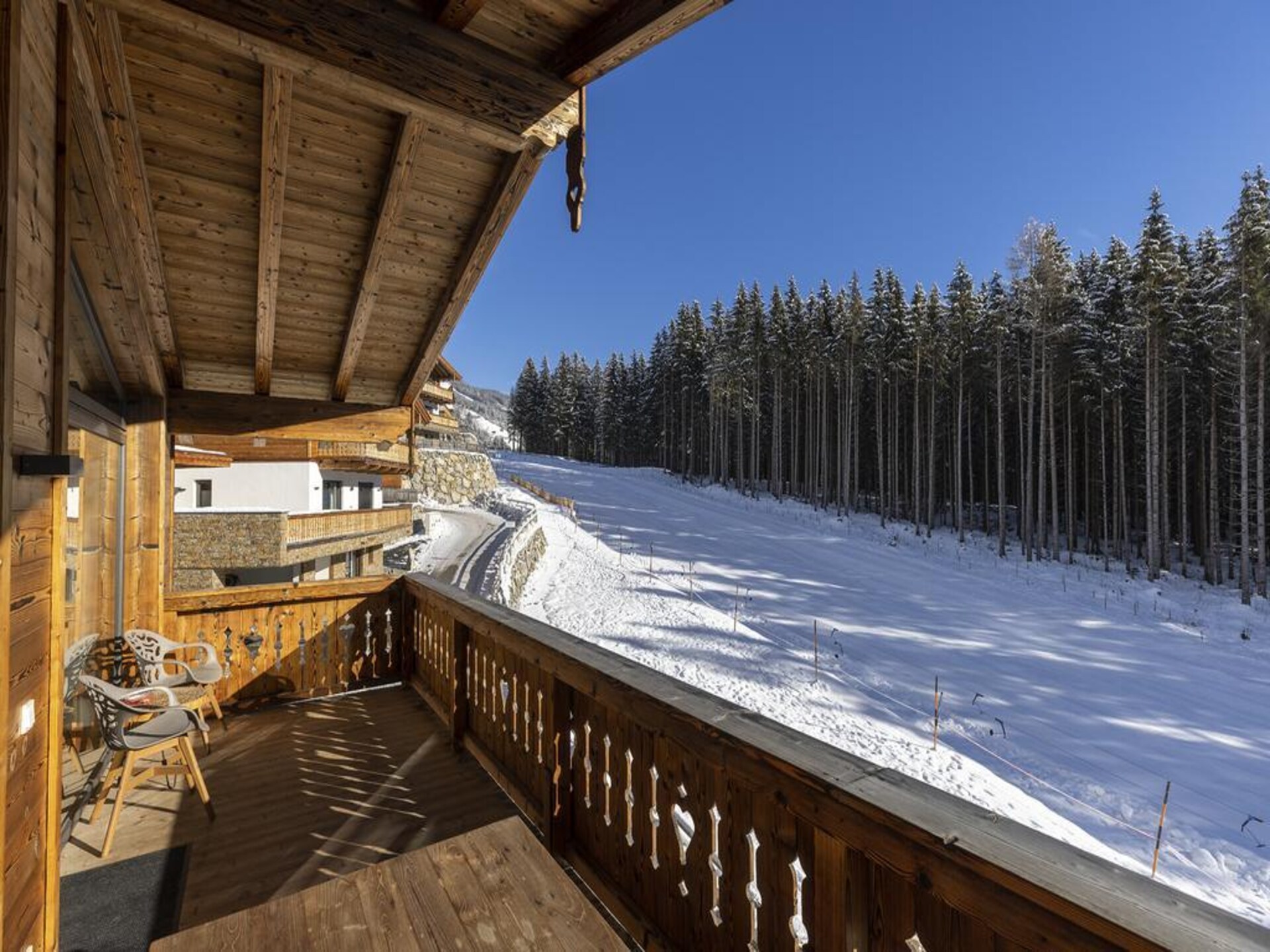 Nationalpark Chalet Kreuzkogel: Luxe wintersportchalet aan de piste in Neukirchen - foto 39