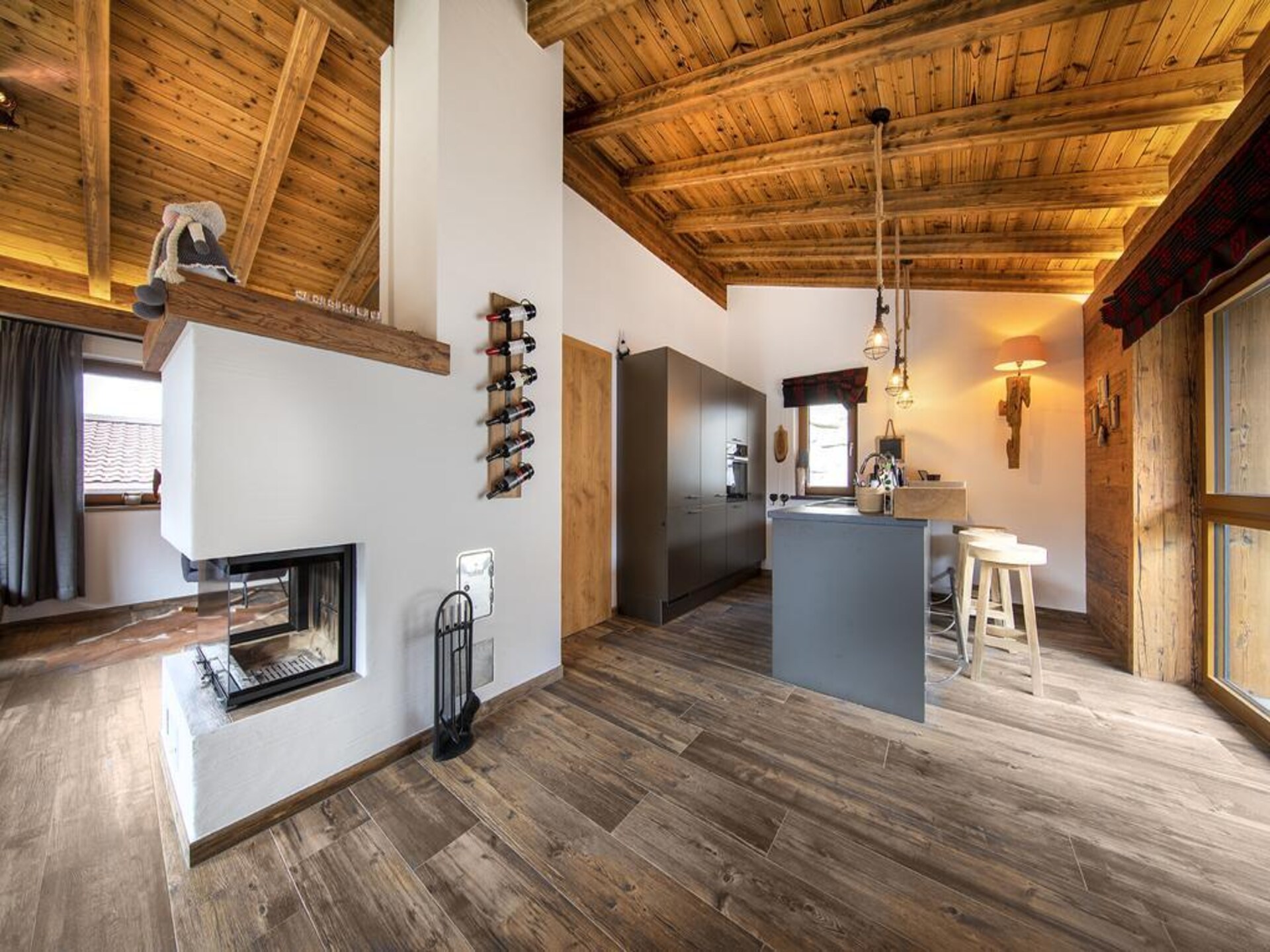 Nationalpark Chalet Kreuzkogel: Luxe wintersportchalet aan de piste in Neukirchen - foto 15