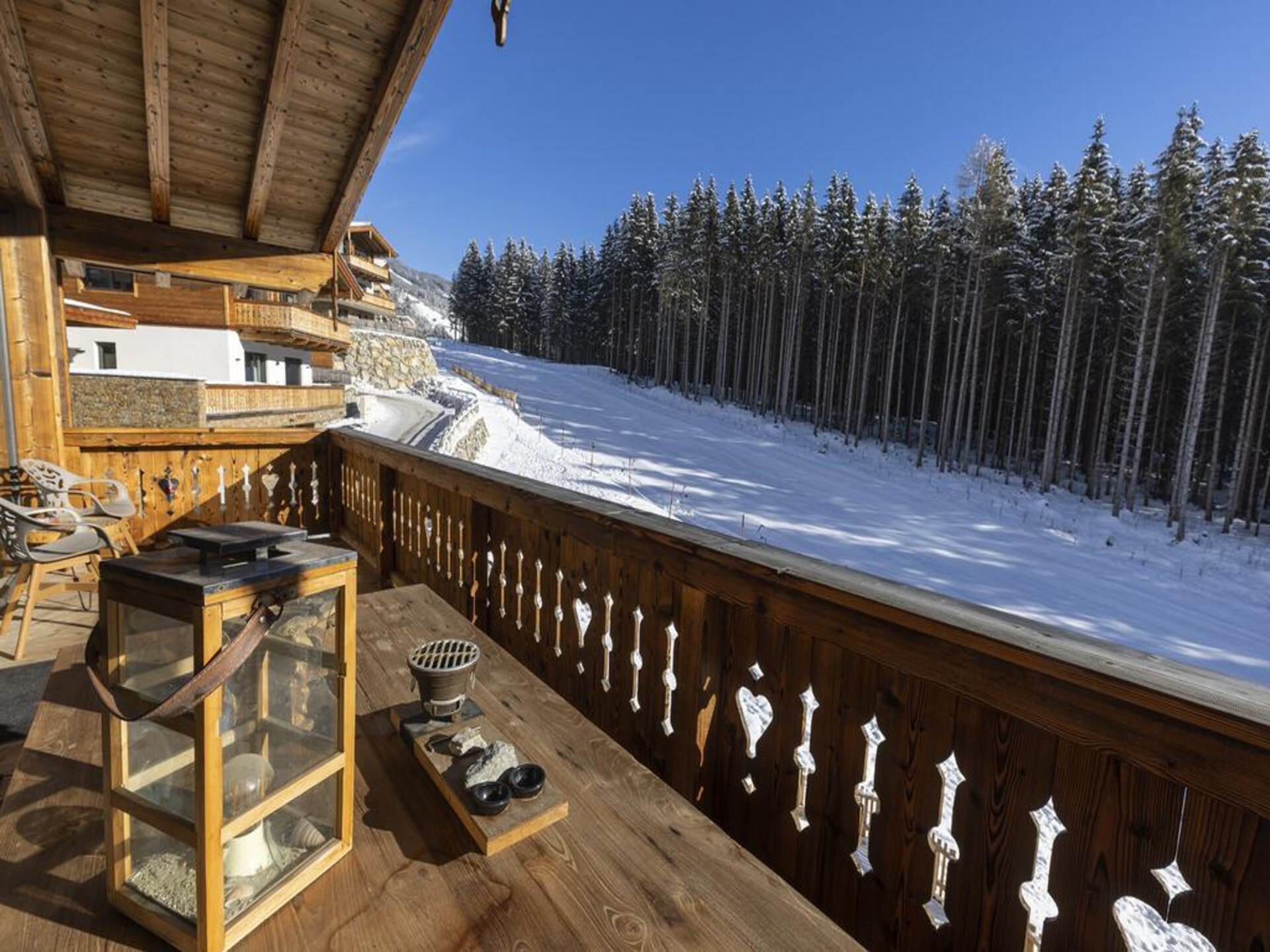 Nationalpark Chalet Kreuzkogel: Luxe wintersportchalet aan de piste in Neukirchen - foto 41
