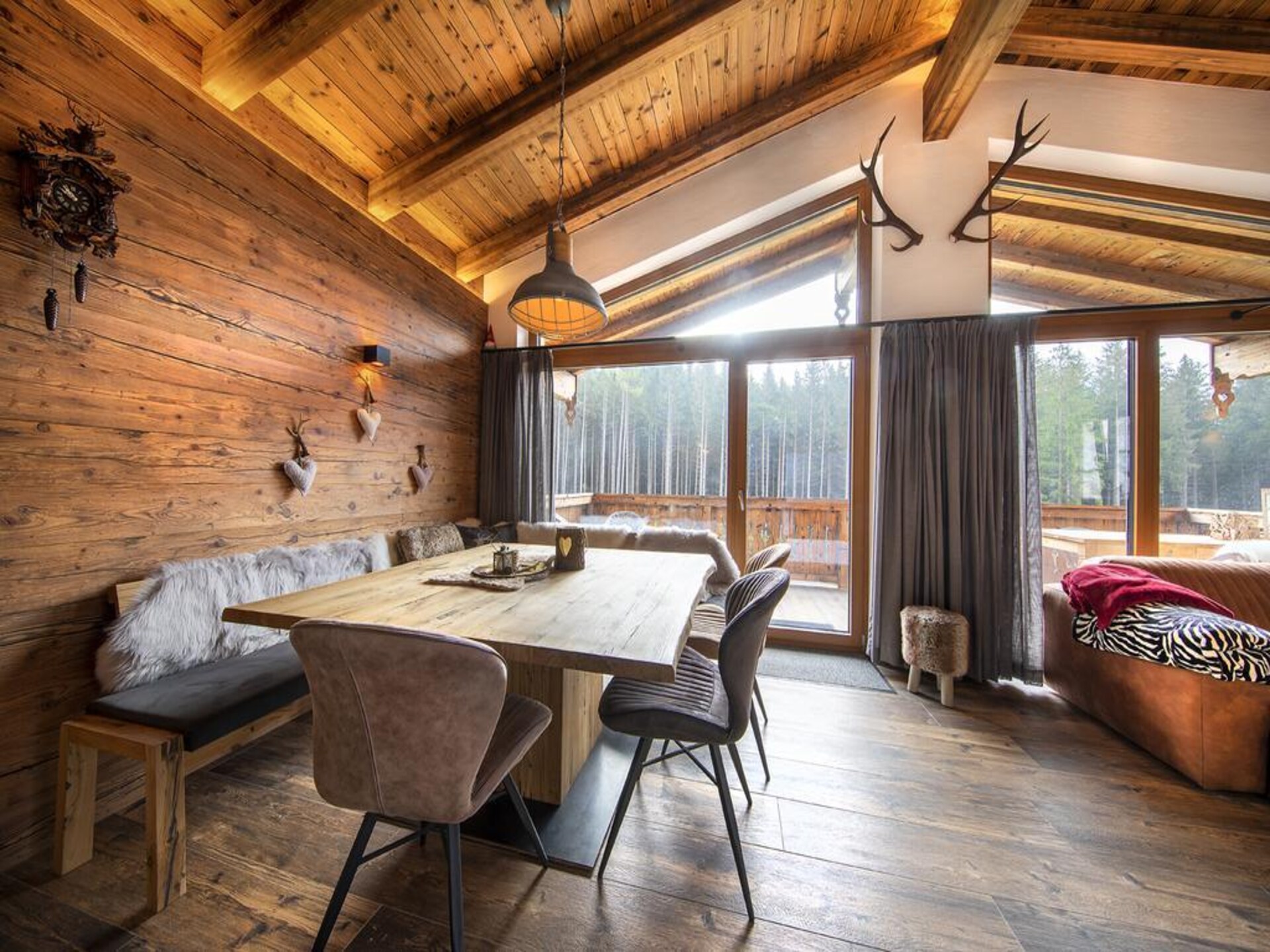 Nationalpark Chalet Kreuzkogel: Luxe wintersportchalet aan de piste in Neukirchen - foto 4