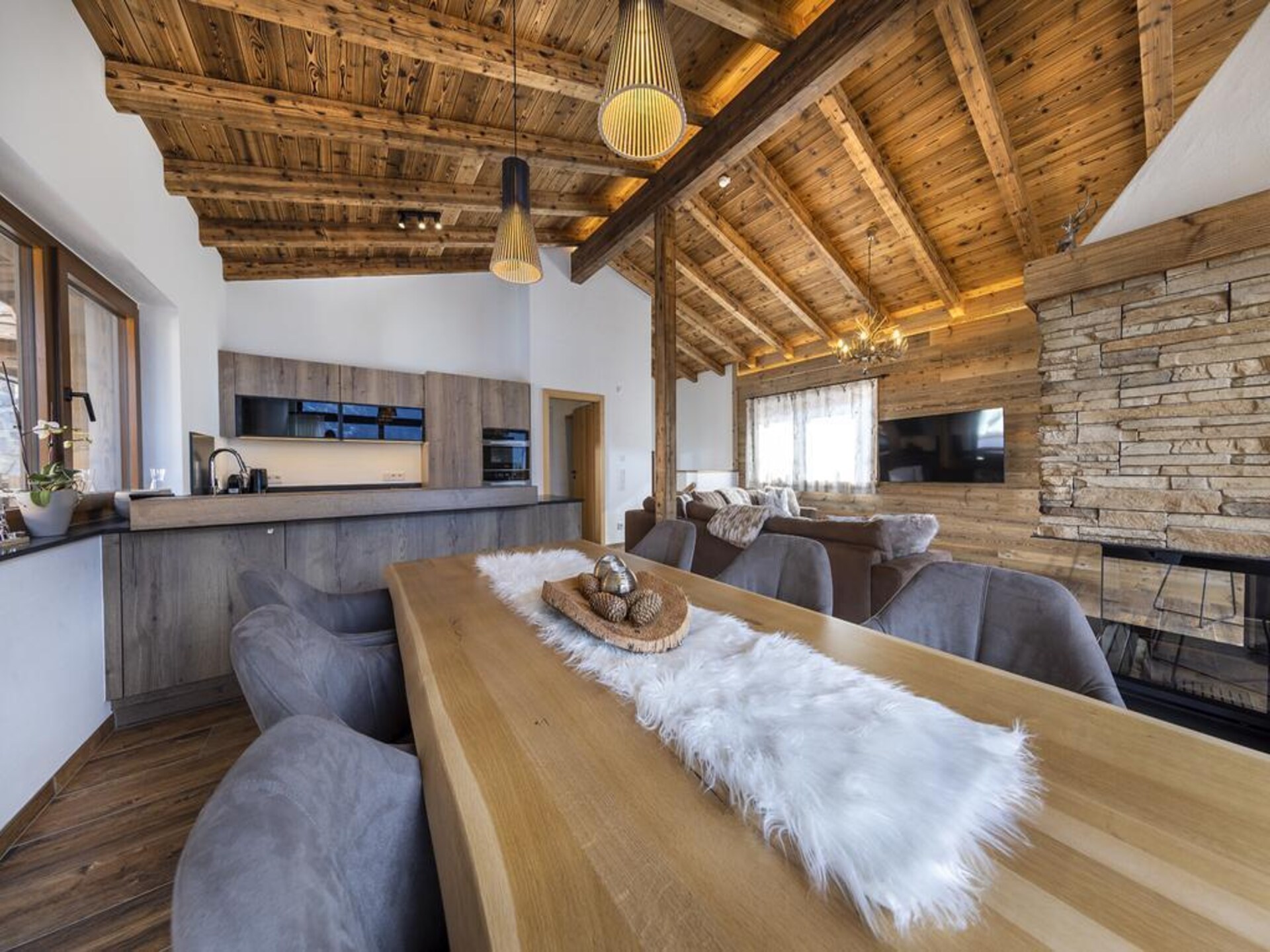 Chalet Hoher Sonnblick: vrijstaand aan de piste in Neukirchen - foto 16