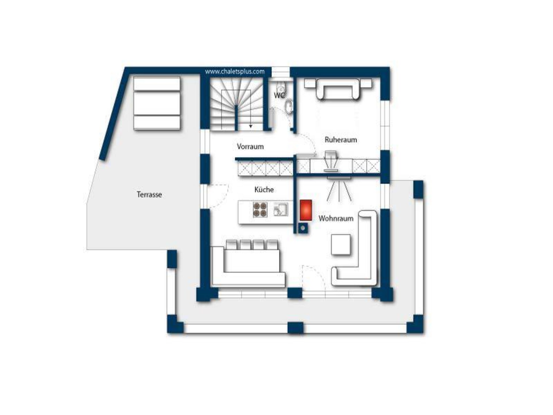 8-persoons luxe chalet aan de piste in Neukirchen · 150 m² - foto 45